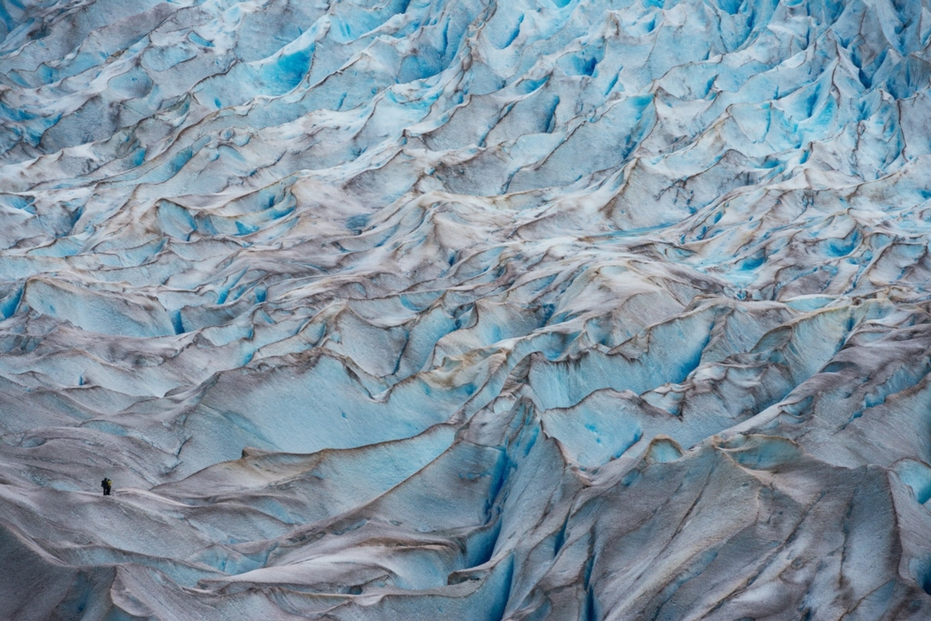 ice climbers in Juneau, Alaska
