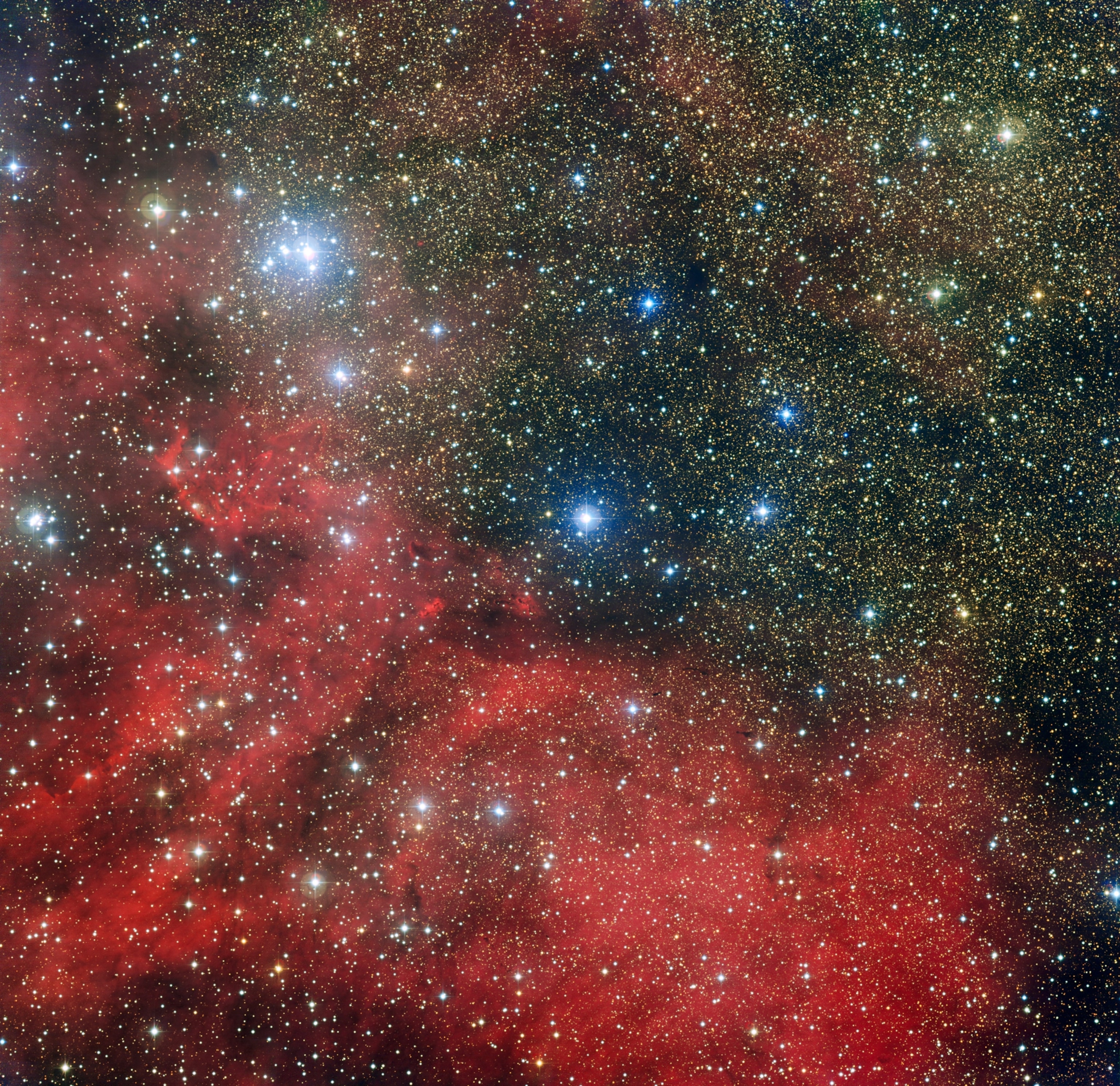 Star cluster picture: a new view of NGC 6604