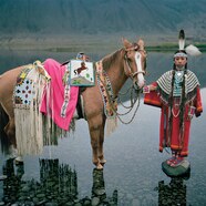 Native American On Horse Native American On Horse