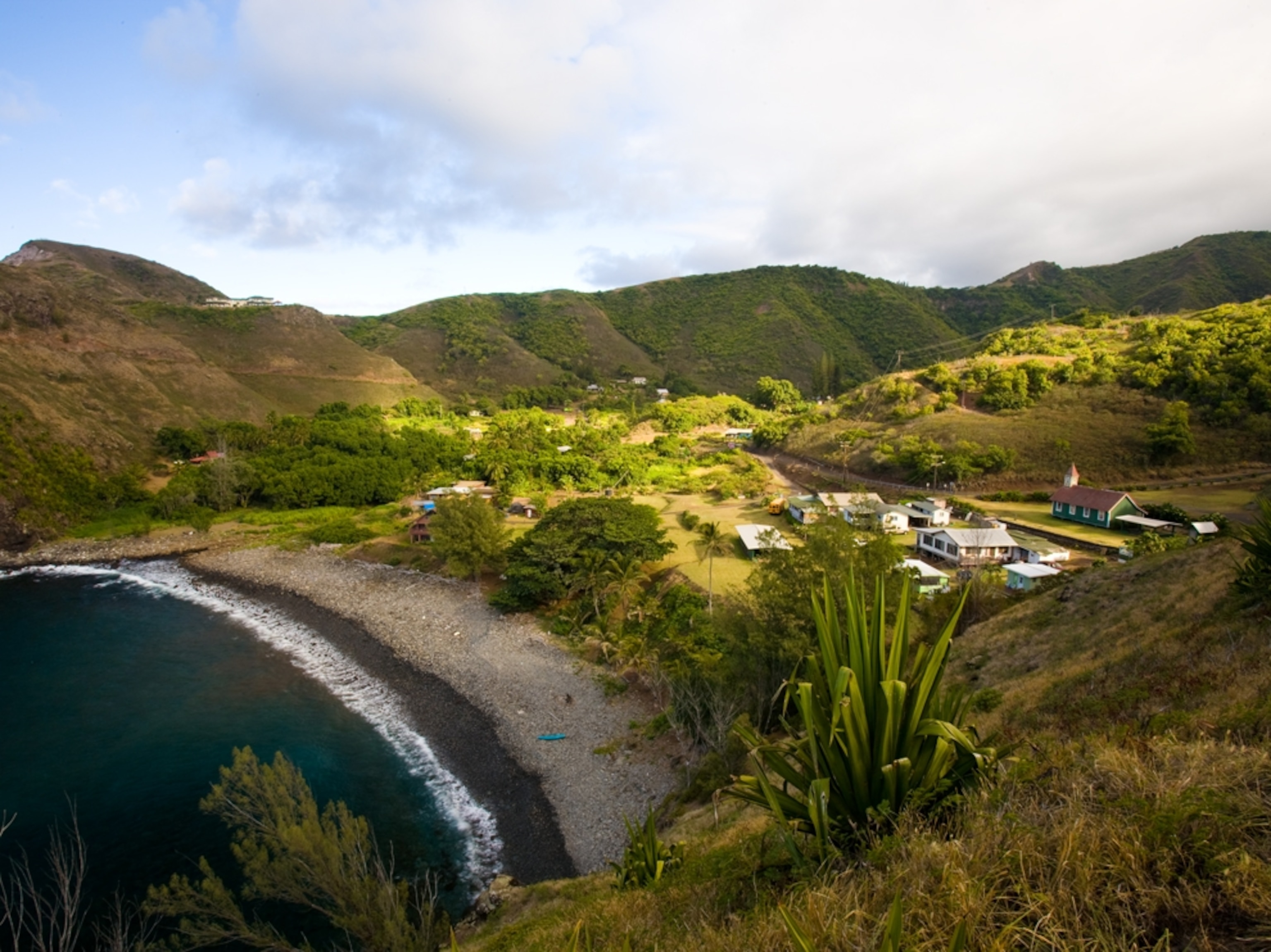Village of Kahakuloa, Maui, Hawaii