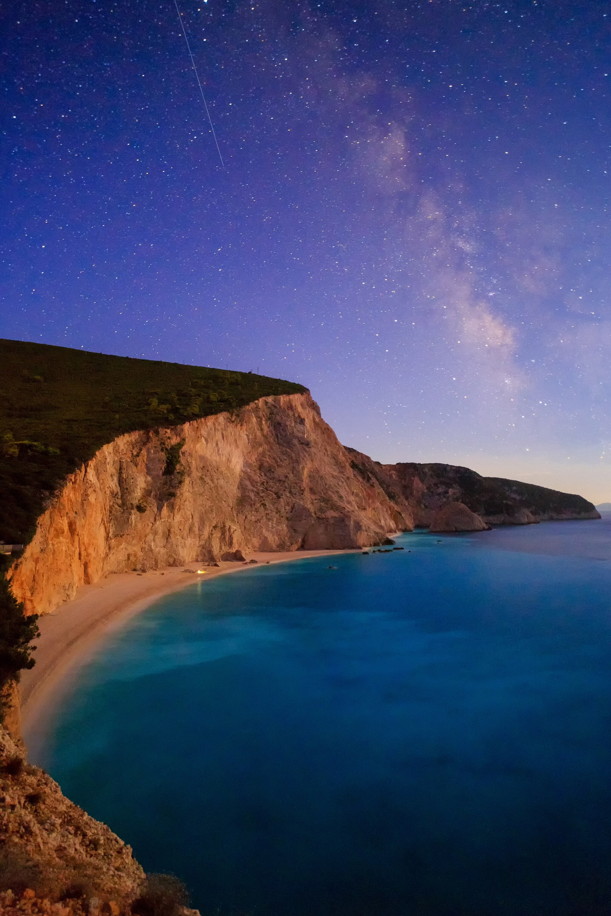 Porto Katsiki Beach on the Ionian island of Lefkada, Greece
