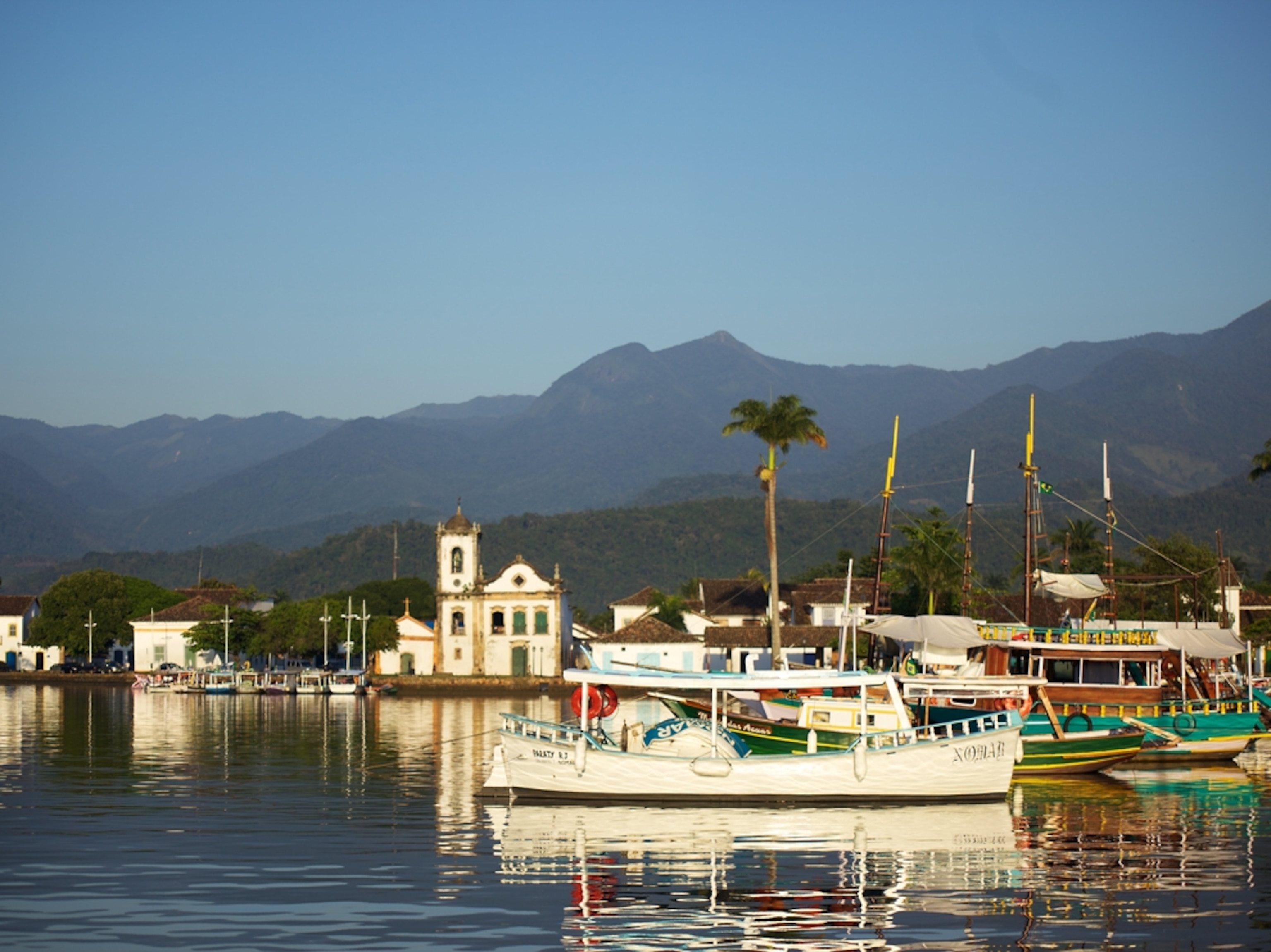 Brazil Paraty harbor