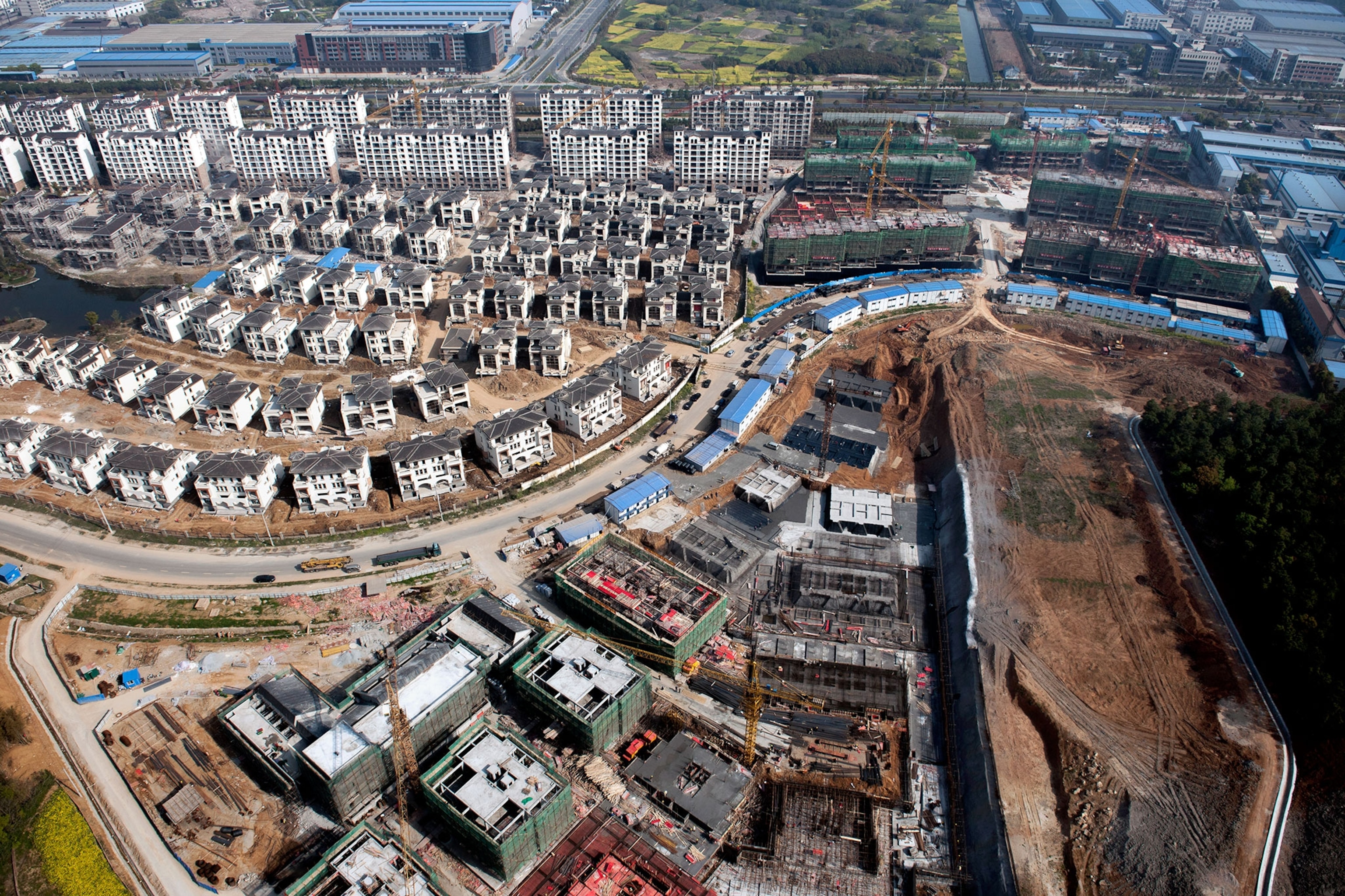 construction in China