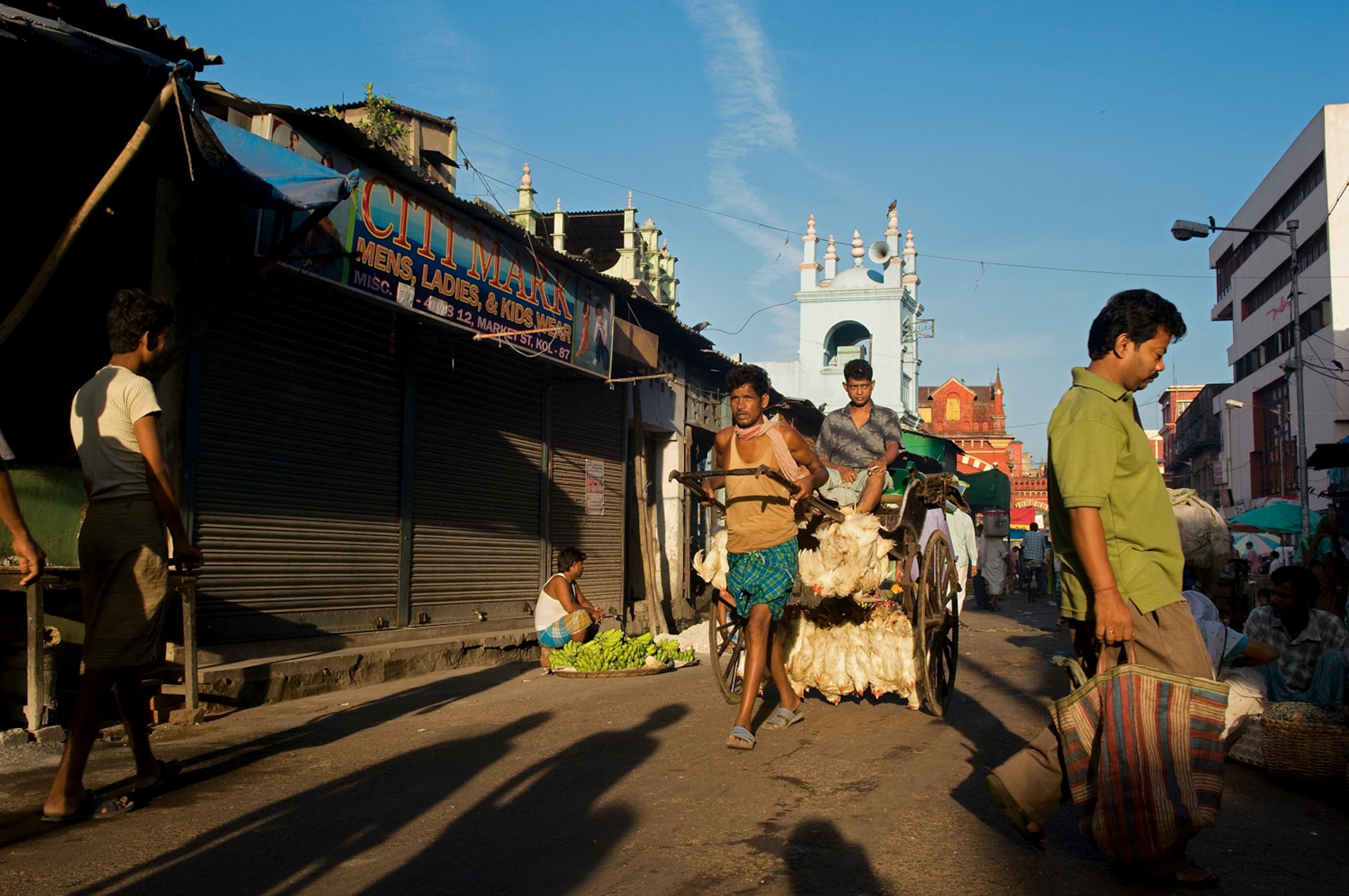 Rickshaw at the Market