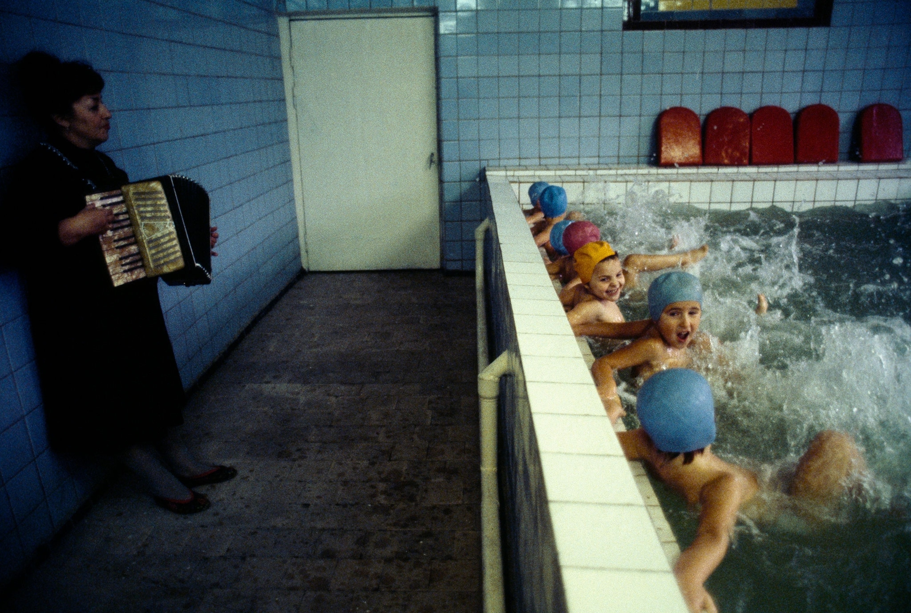 a swimming pool in Kiev, Ukraine