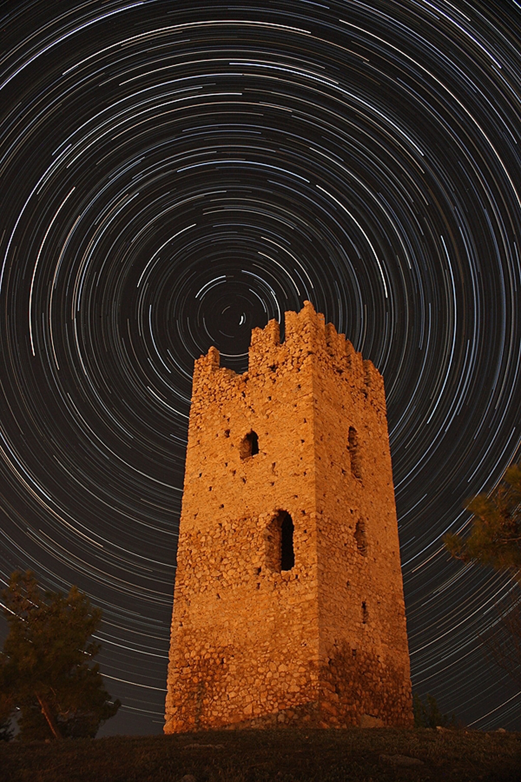 the Twin Towers at Mytikas on the Greek island of Euvoia.
