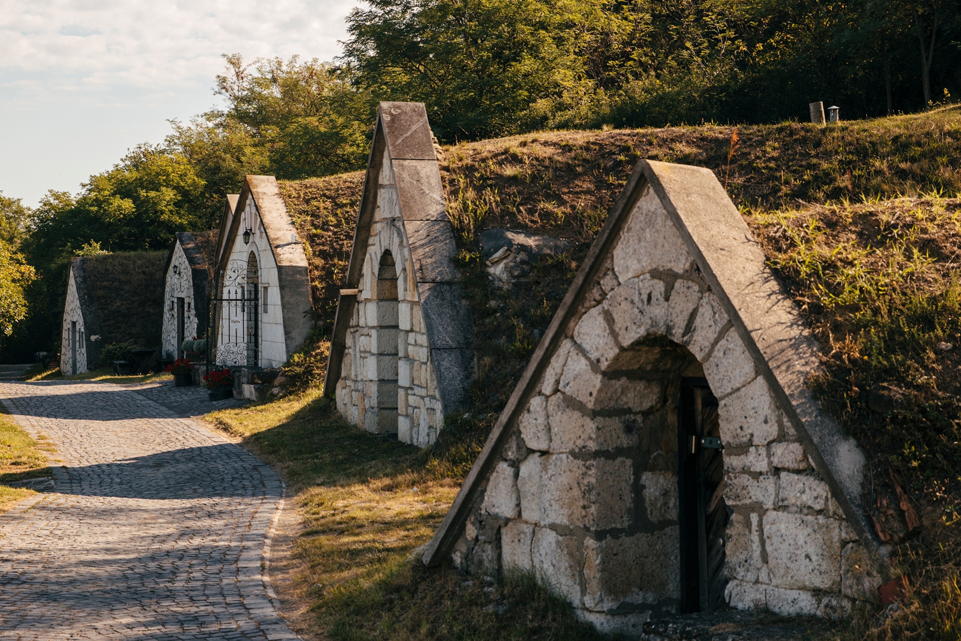 Cellars at Gombos Hill.