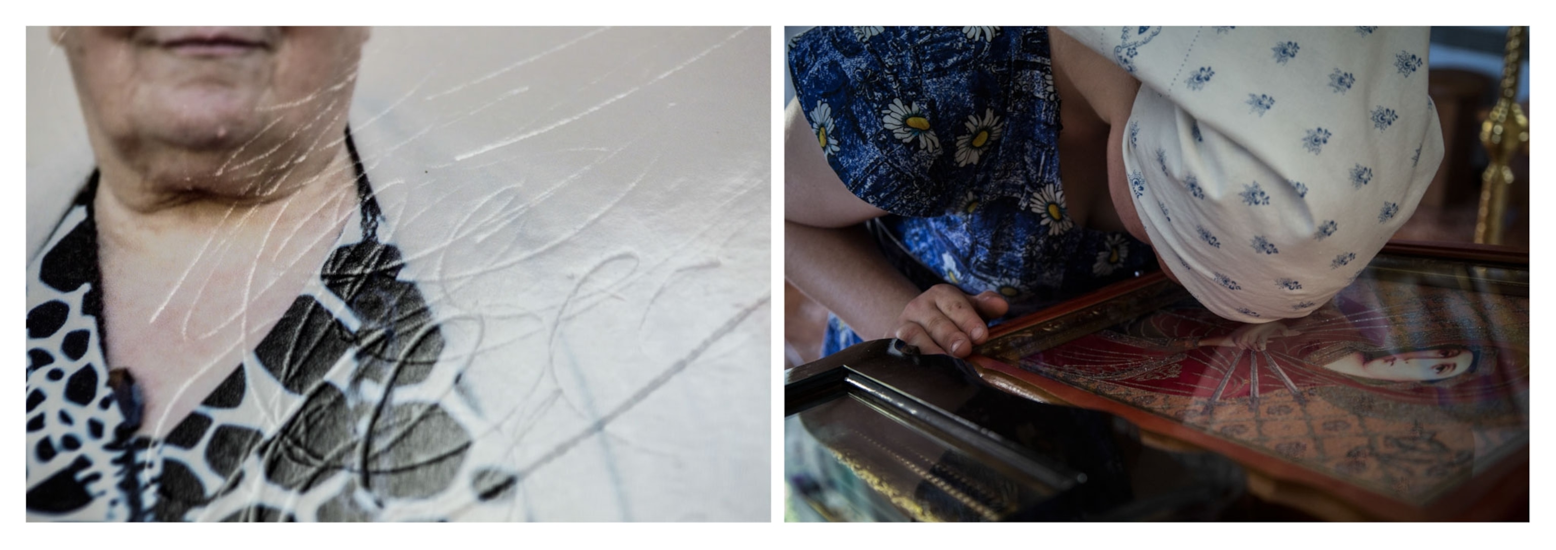 ''My grandmother and my grandfather didn’t communicate, because my grandfather led a bad life -- he drank and beat my mother and grandmother and threw them out onto the street. My grandmother harbored a great resentment toward him. They did not communicate for 20 years. In 2010, for the first and only time in his life, he called me. He told me that he regrets that he mistreated my grandmother, that they don’t talk or even say hello if they happen to meet. I did not pay much attention to it all. He cried very much, and I felt joy in my heart that he is experiencing the same pain he inflicted upon my mother and my grandmother. A few days later, I learned from my grandmother that he passed away. My grandmother did not go to the funeral, but she said that she forgave him, and she gave him her place in the cemetery.''—Boguslava