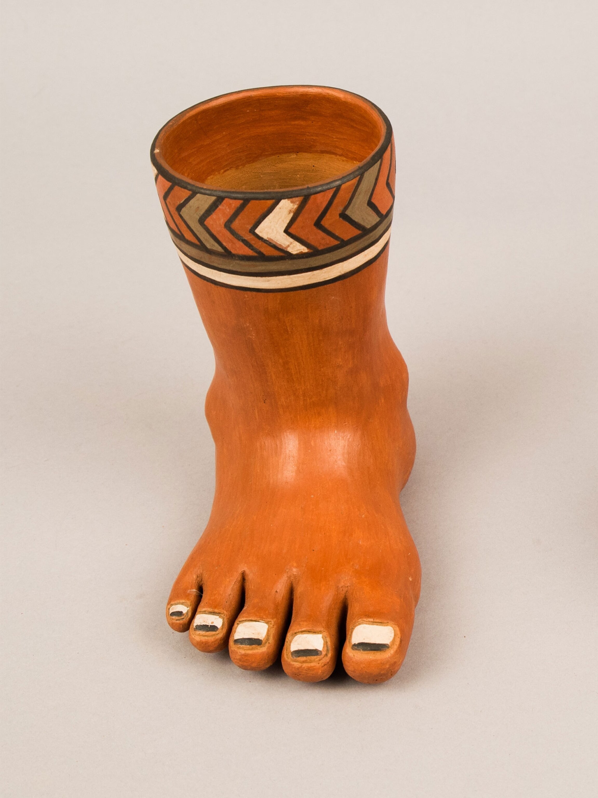 a Wari drinking cup