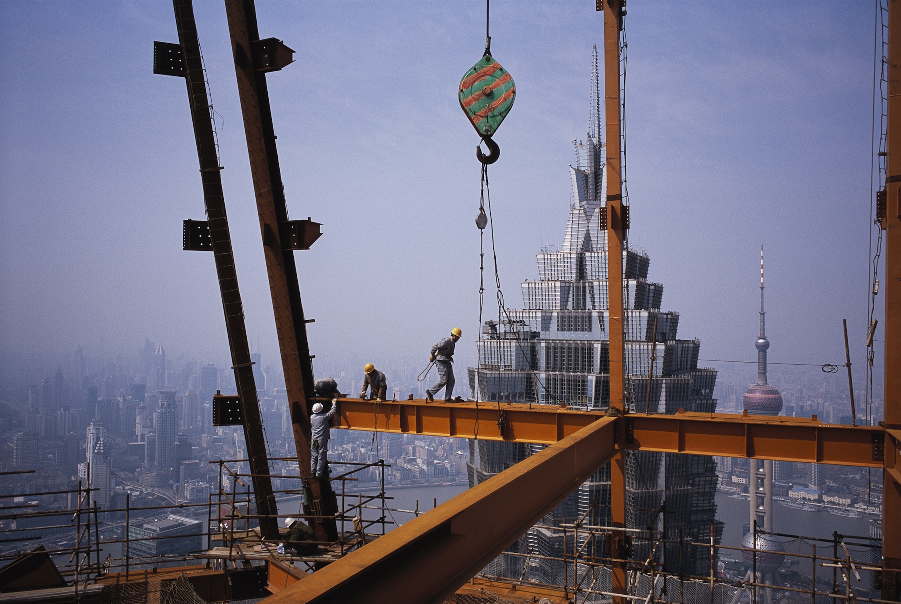 Shanghai World Financial Center, soon to be China's tallest building.