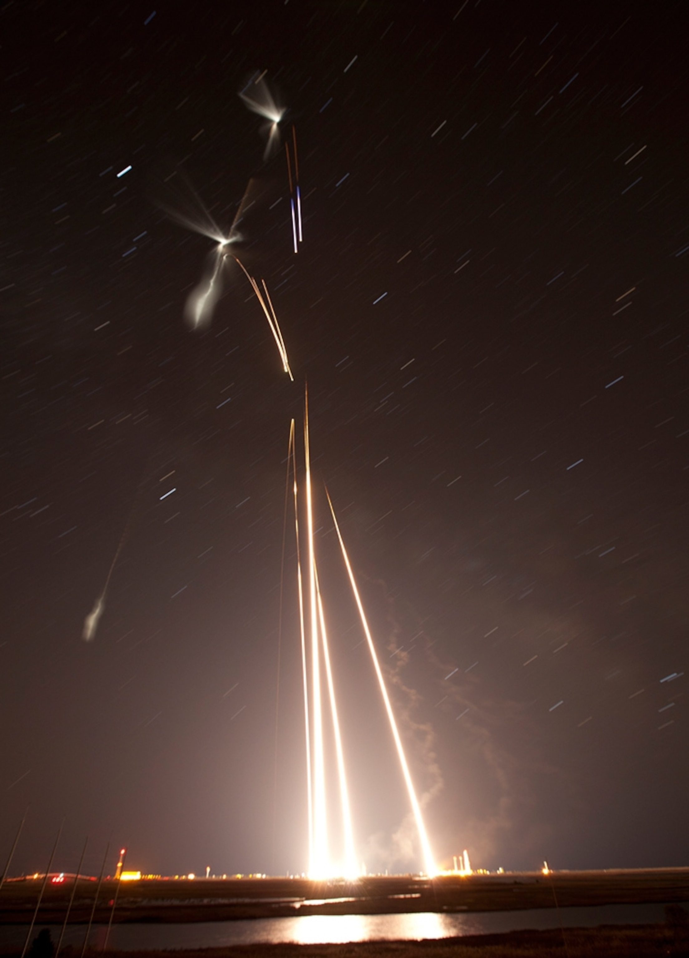 Photos: NASA Rockets Make Weird Clouds Near Edge of Space | National ...