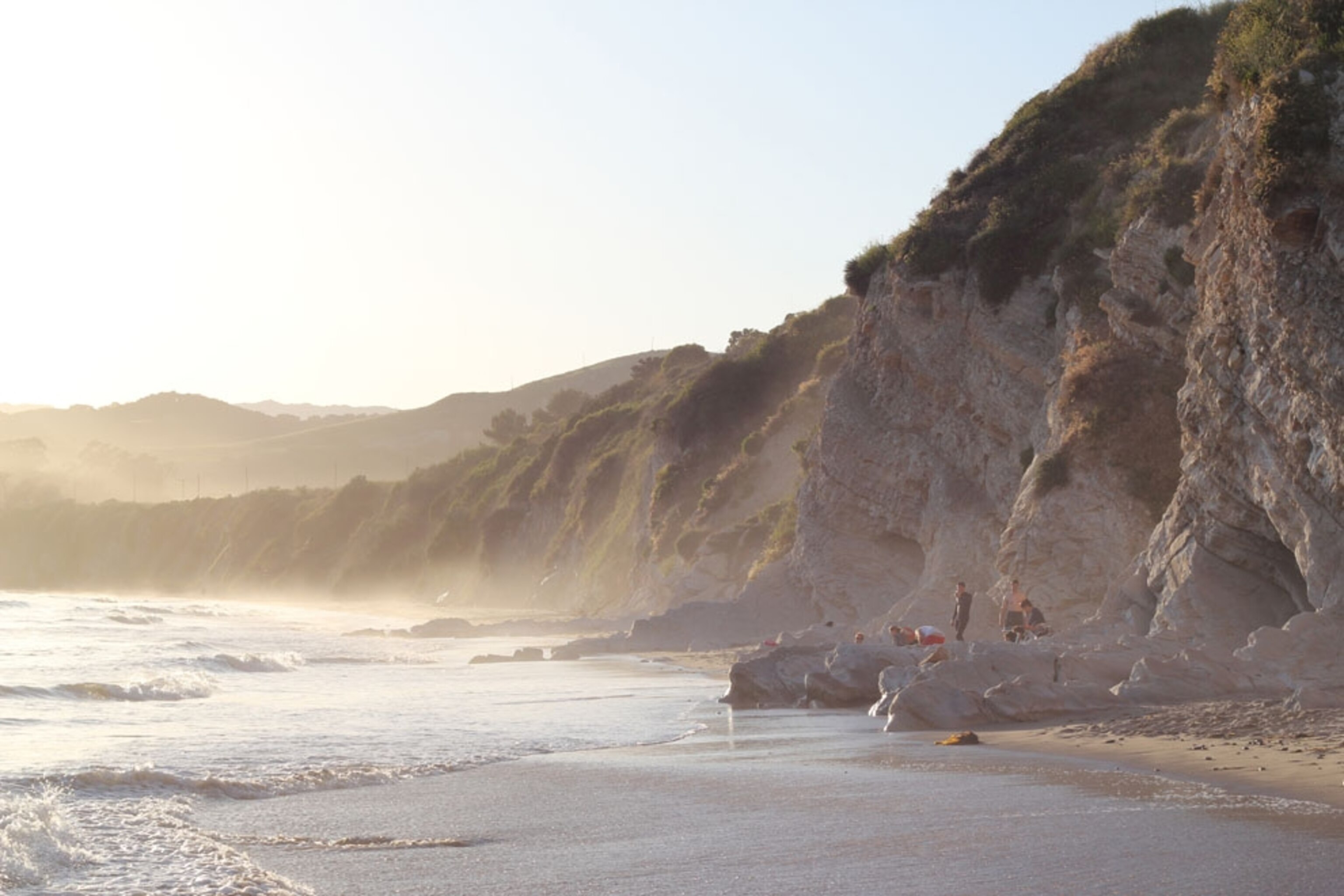 This photo was taken at El Capitan state beach