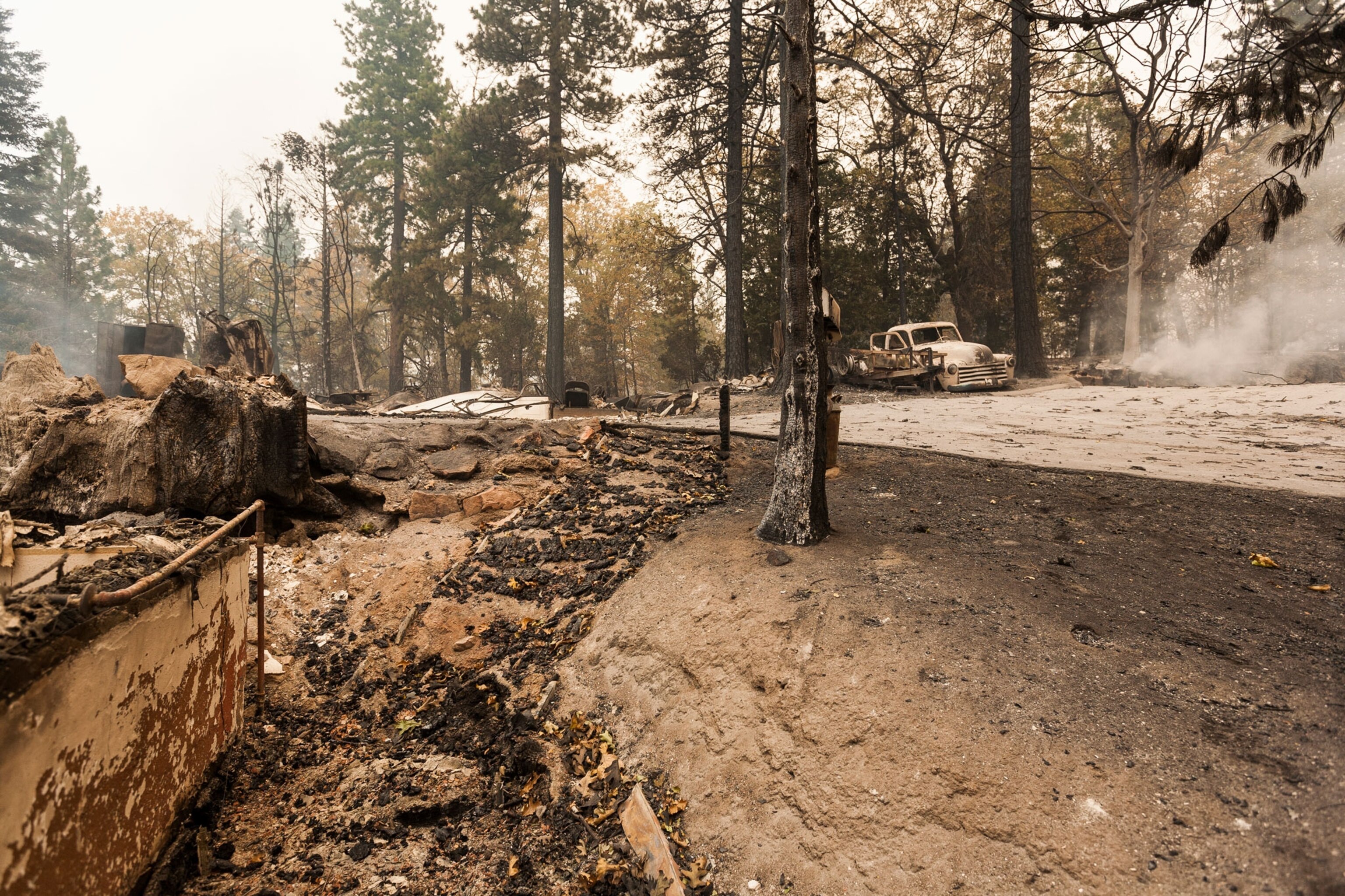 Here's What It's Like To Be Inside the California Wildfire