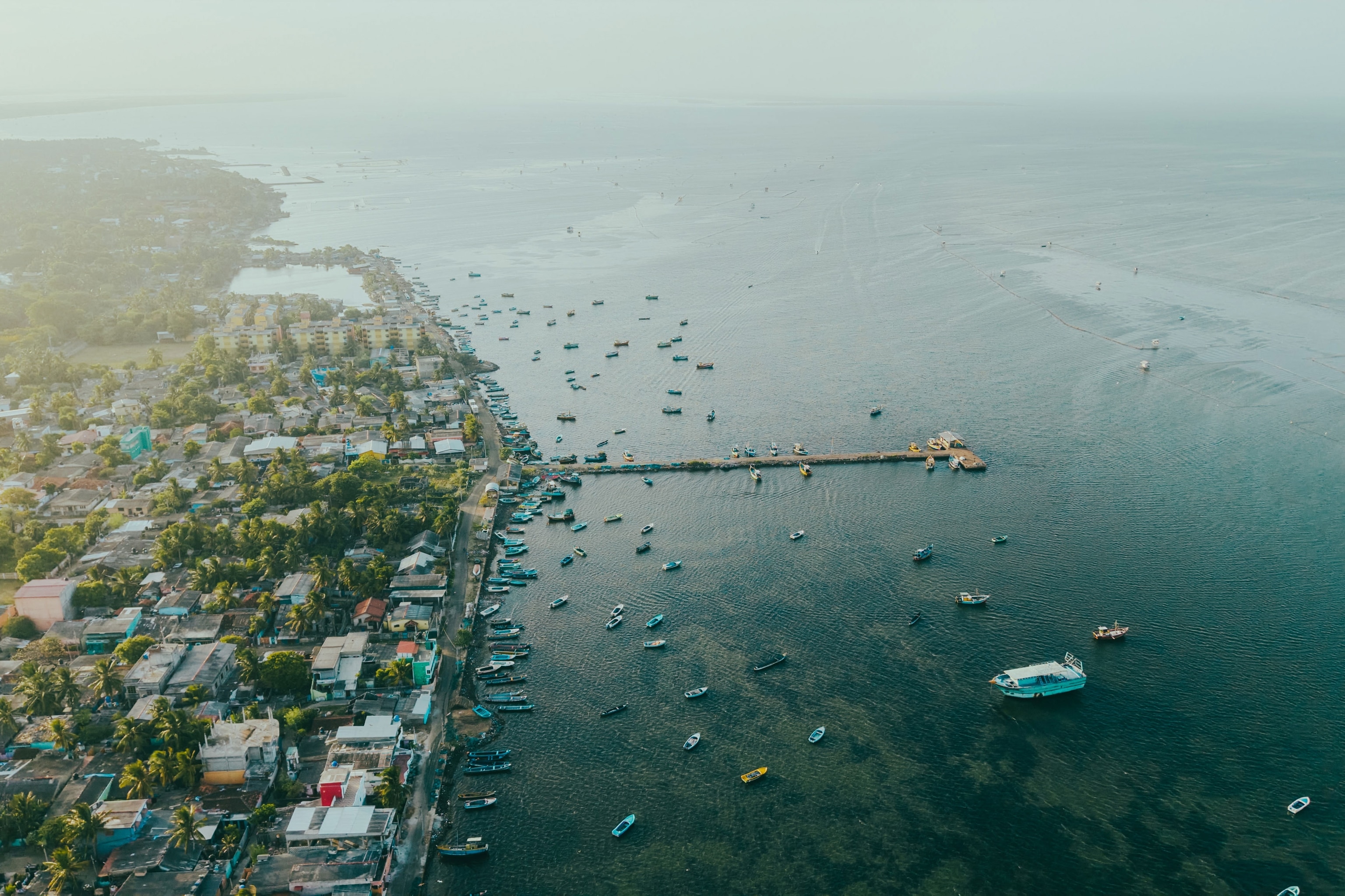 Jaffna from the sky