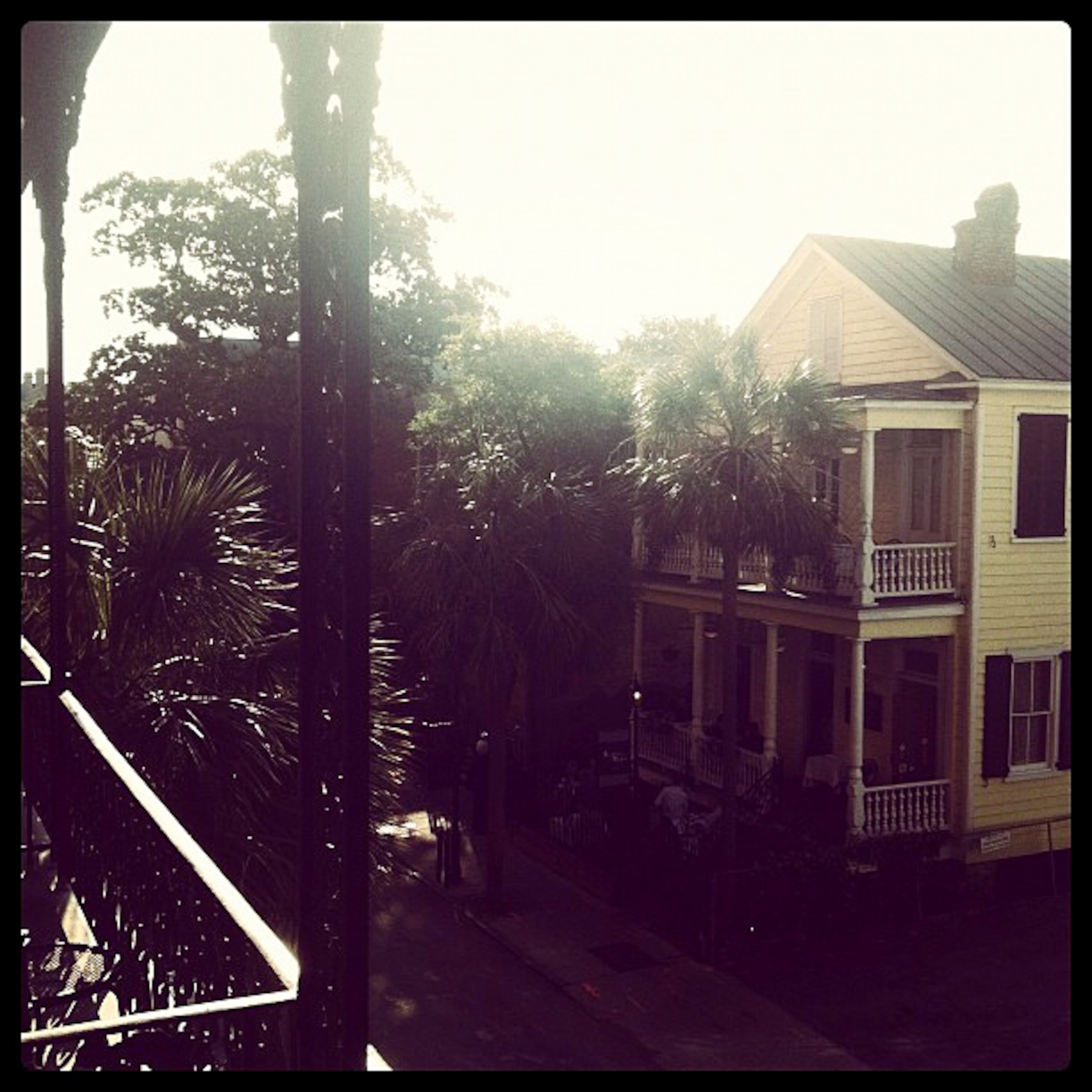 Instagram shot of Poogan's Porch restaurant in Charleston, South Carolina