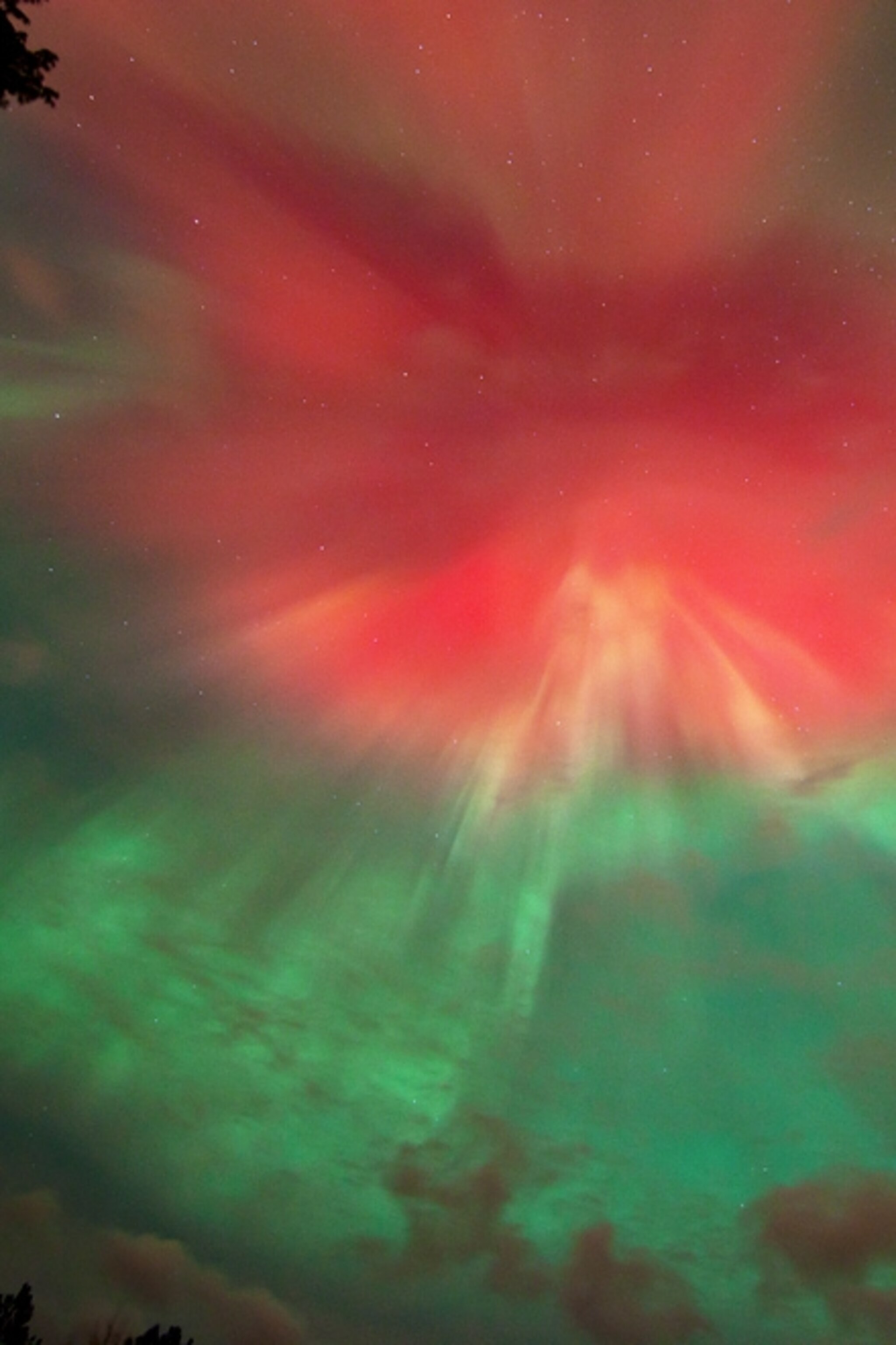 Northern Lights Rarest Color Red Northern Lights