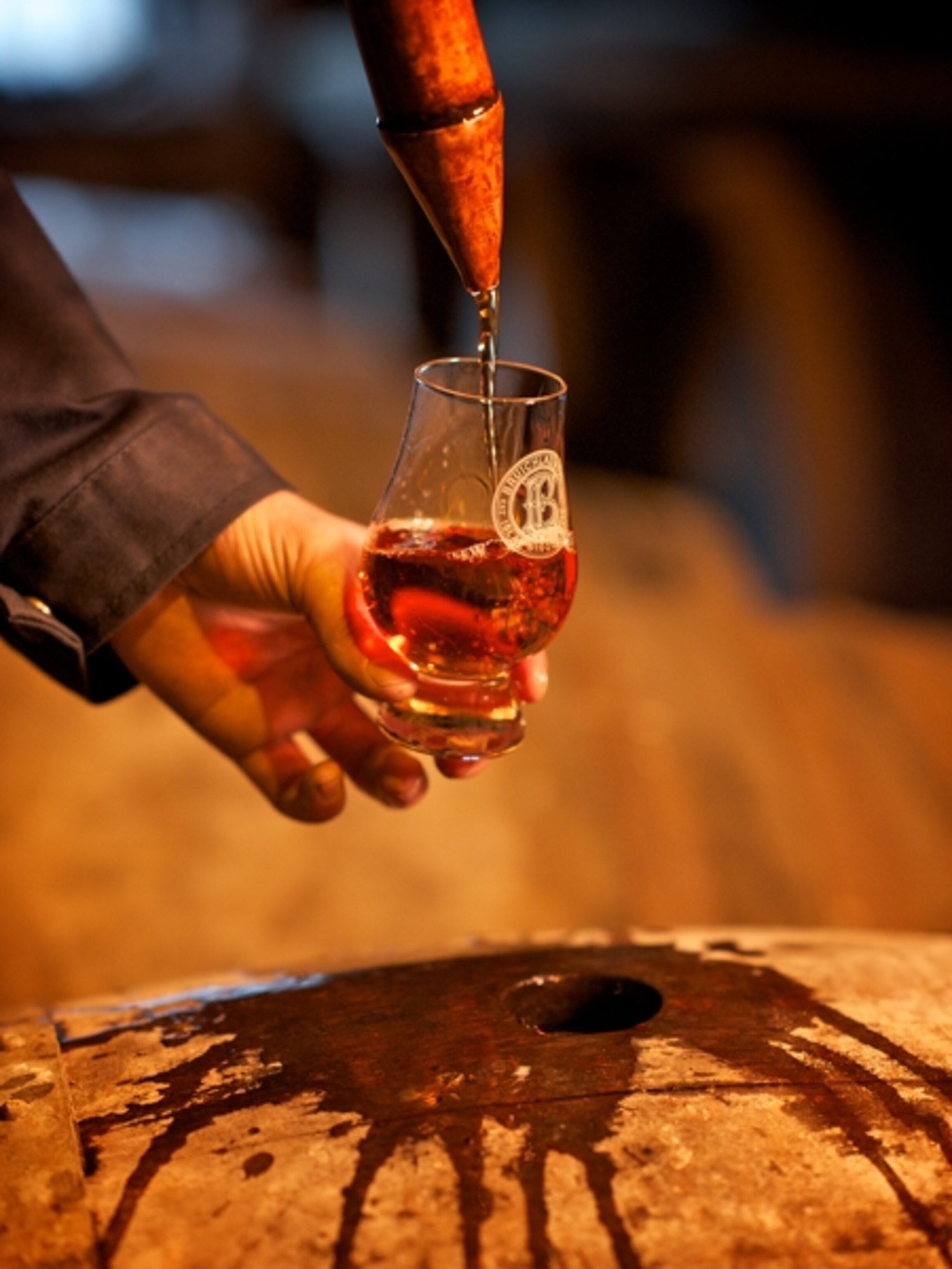 Scotch whiskey at the Bruichladdich Distillery