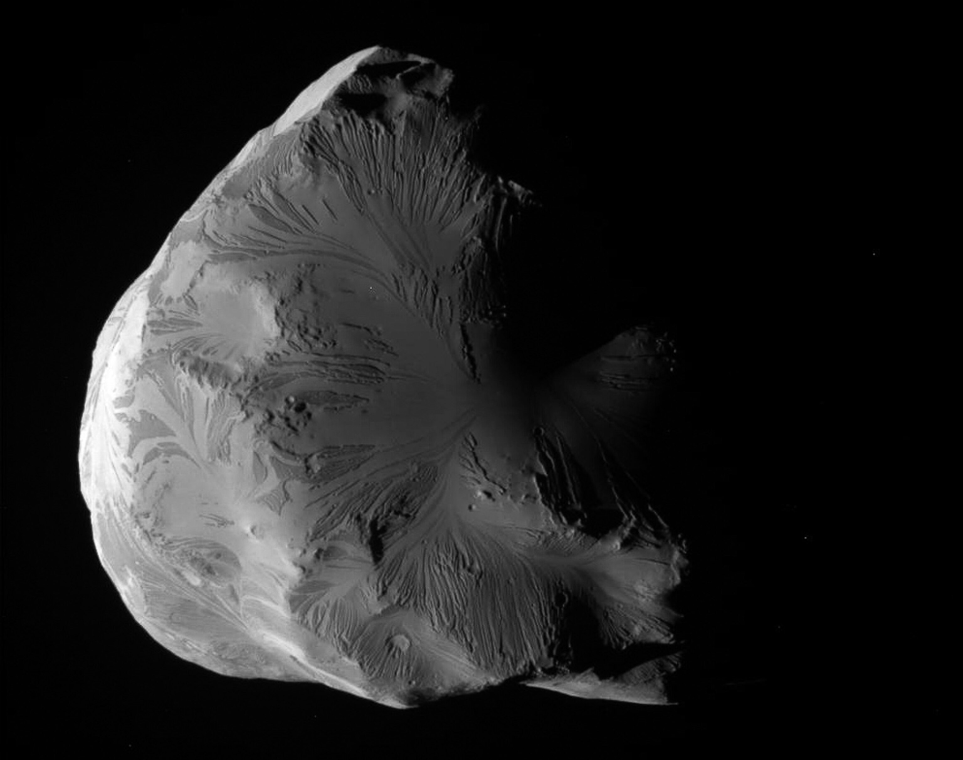 Saturn's moon Helene