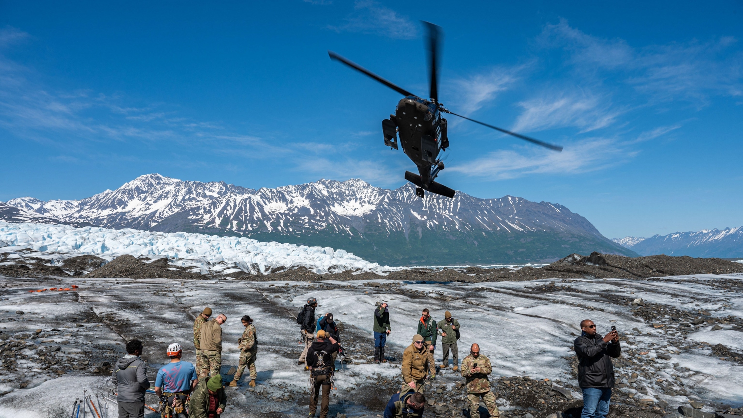 Alaska's melting glaciers are revealing long-lost frozen bodies