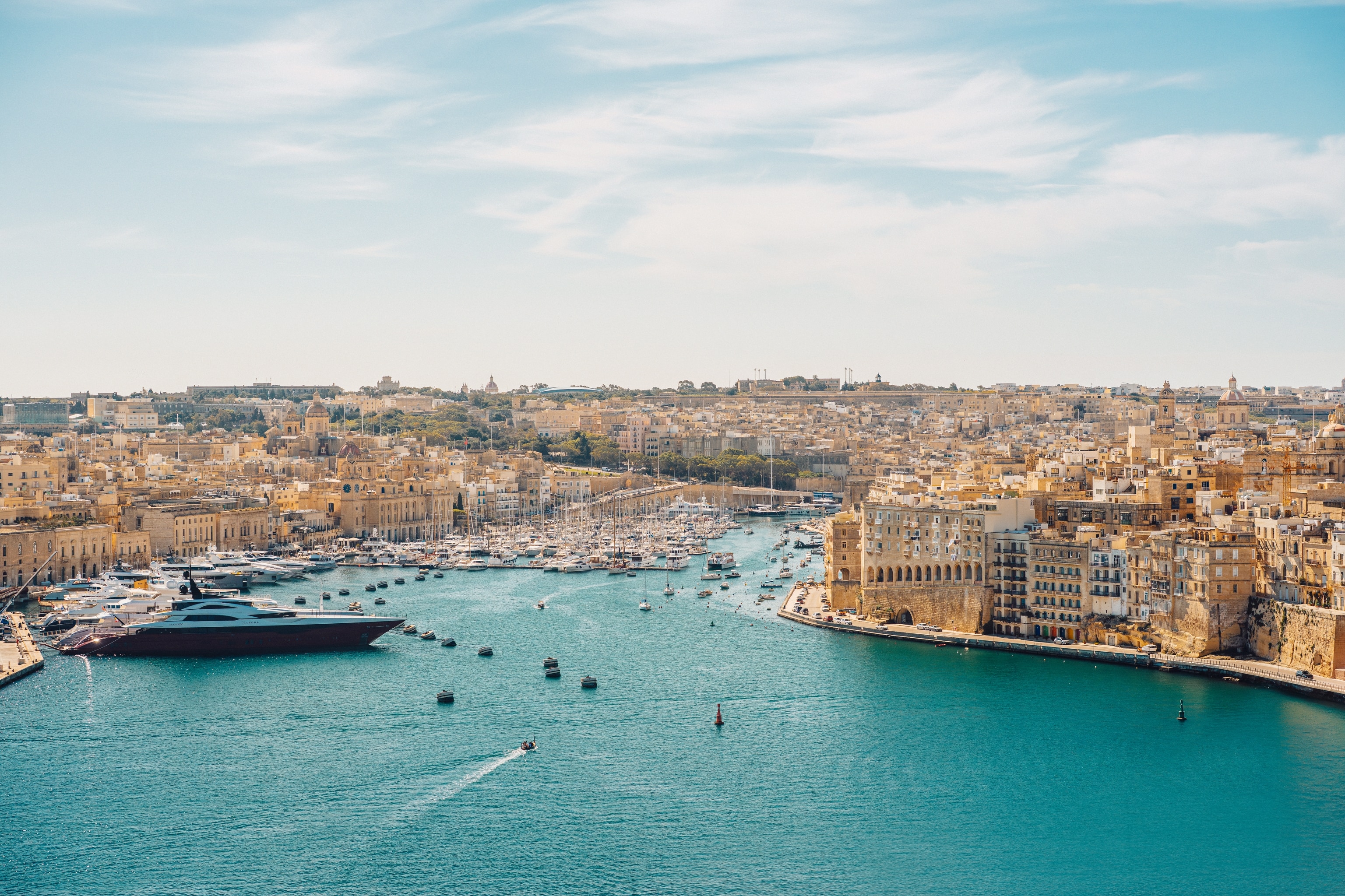 Grand Harbour in Malta