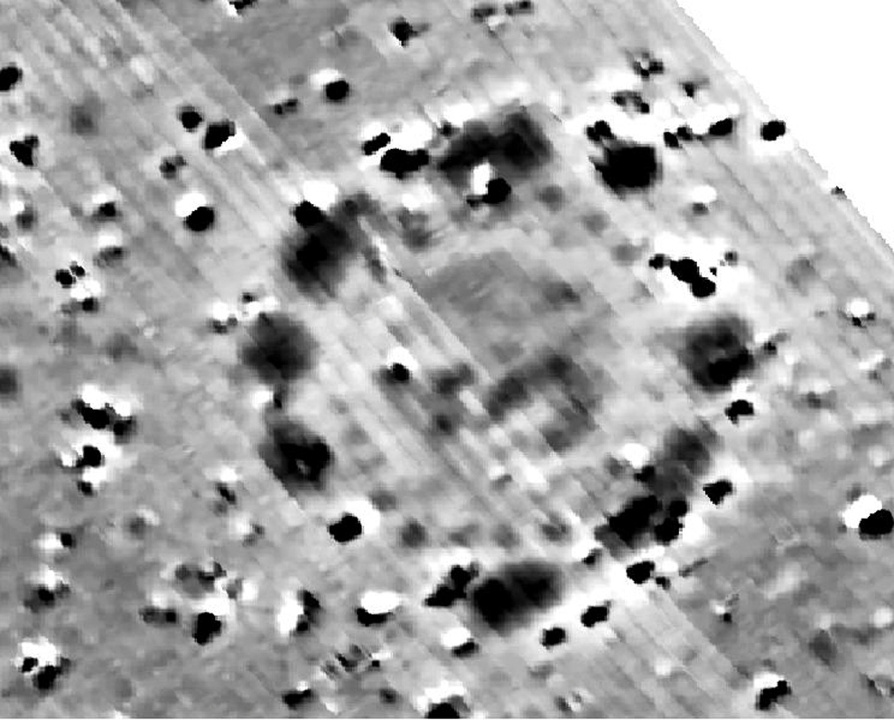 Magnetometry picture of Stonehenge's newest sister circle.