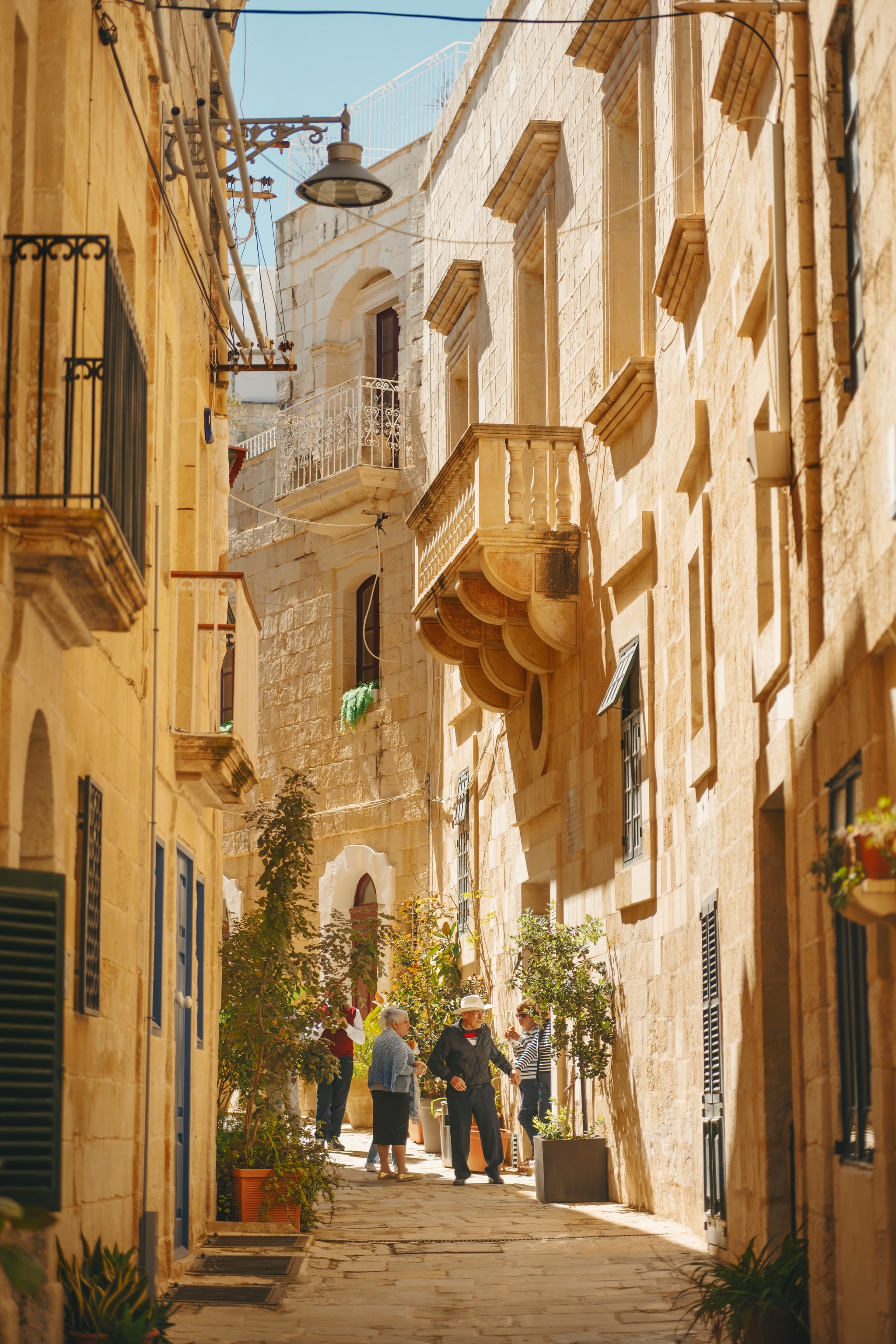 A typical narrow street in Birgu