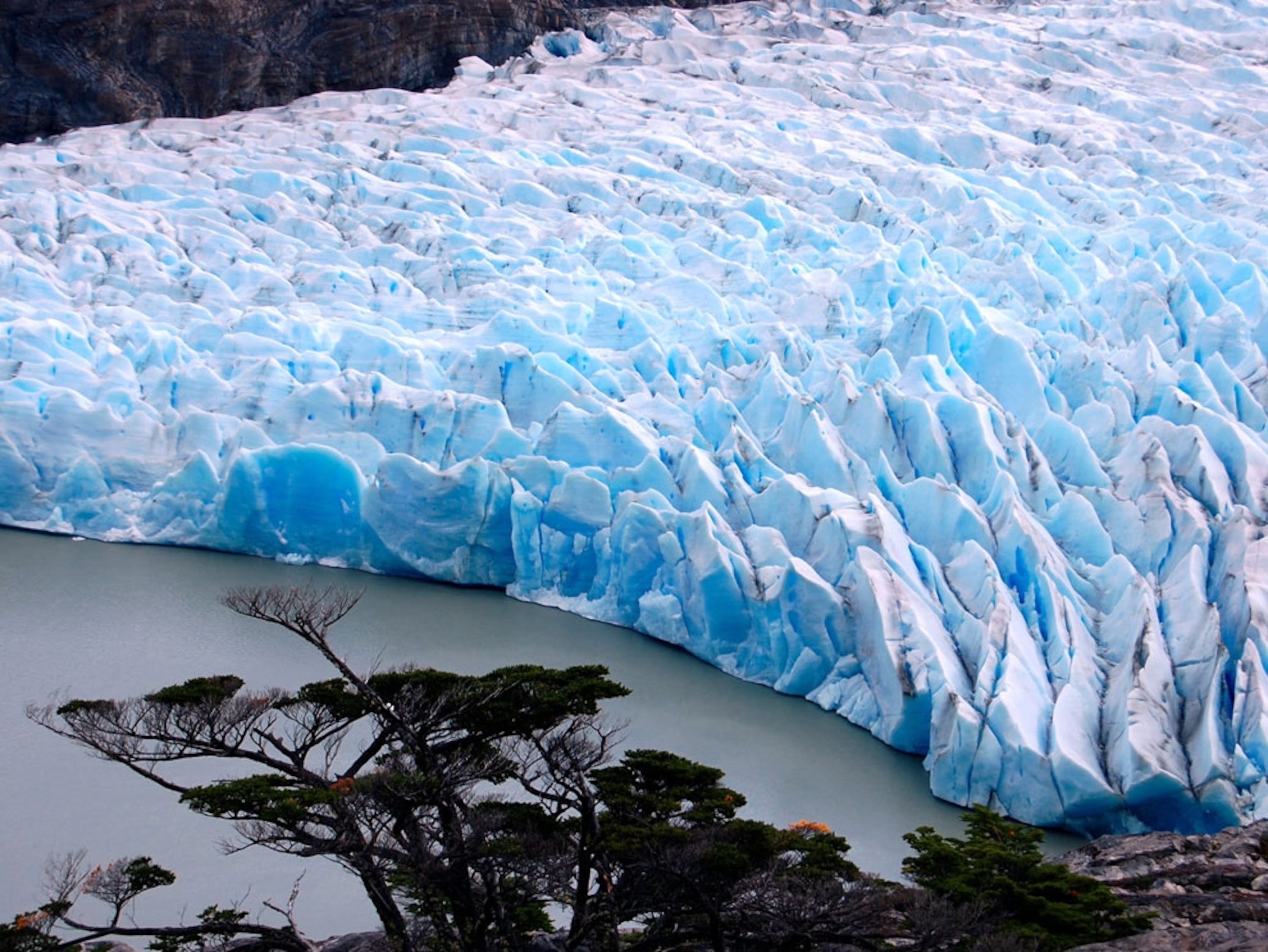 a glacier in Chile
