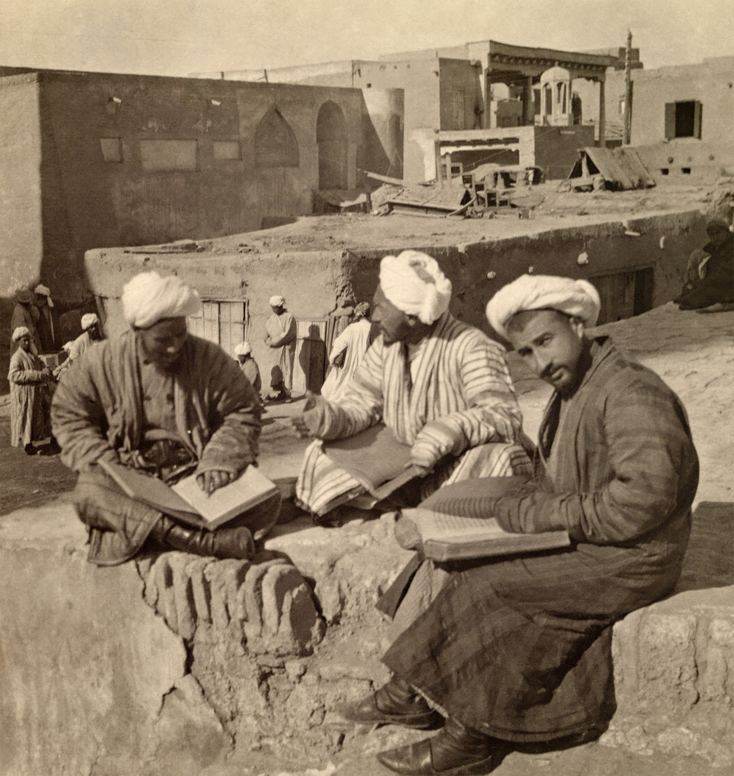 students in a classroom in Uzbekistan