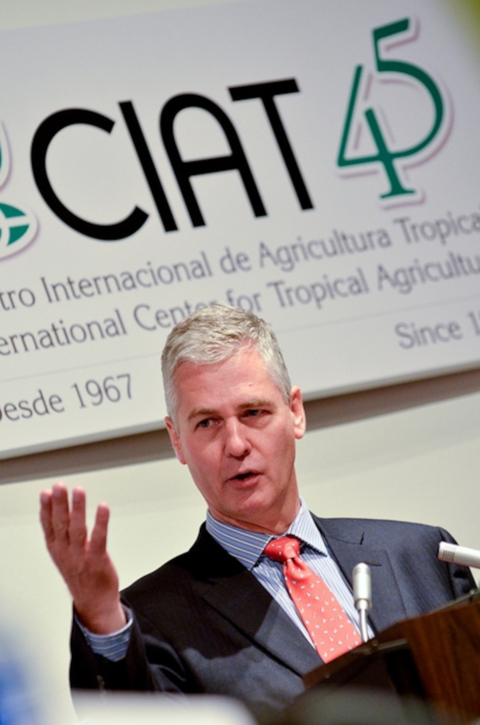 CGIAR Consortium CEO Frank Rijsiban. Courtesy CGIAR