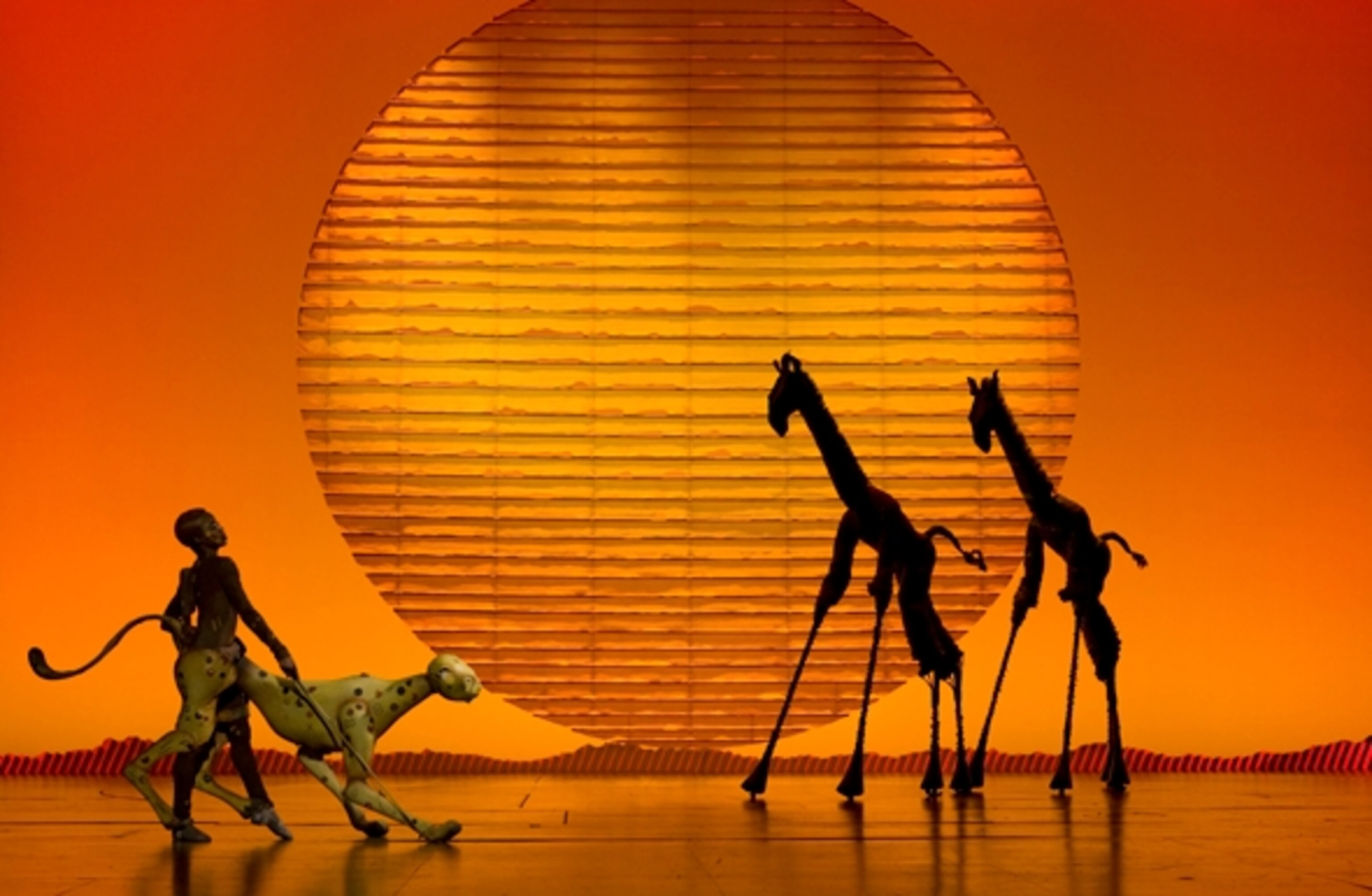 "The Lion King" in Las Vegas. (Photograph by Joan Marcus)