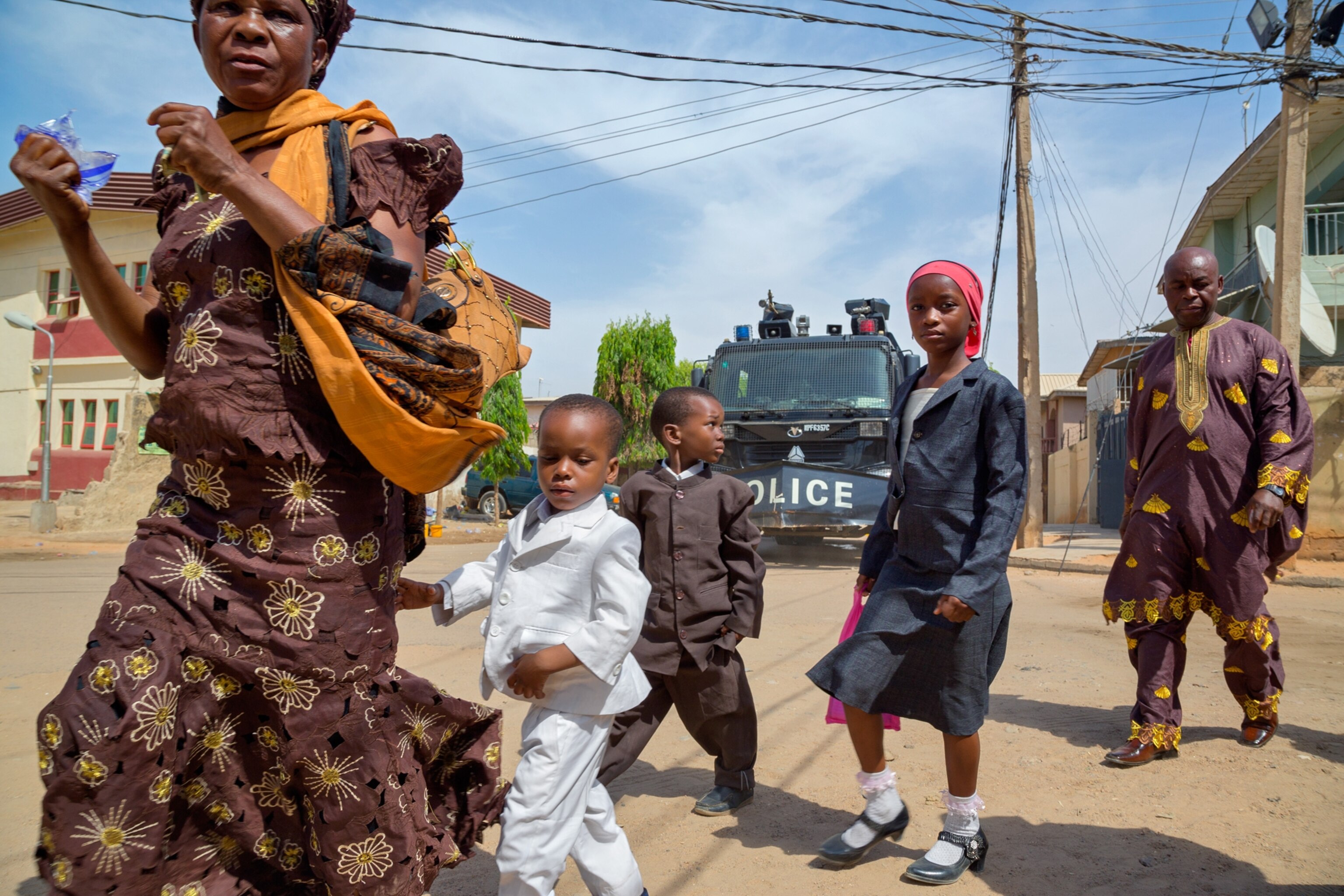 mothers of kidnapped school girls react during a meeting.