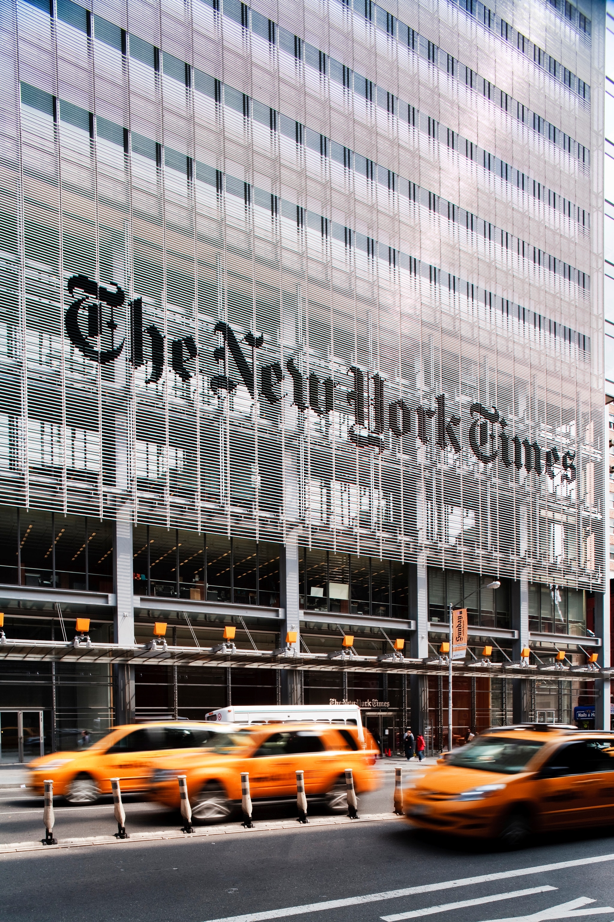New York Times building.