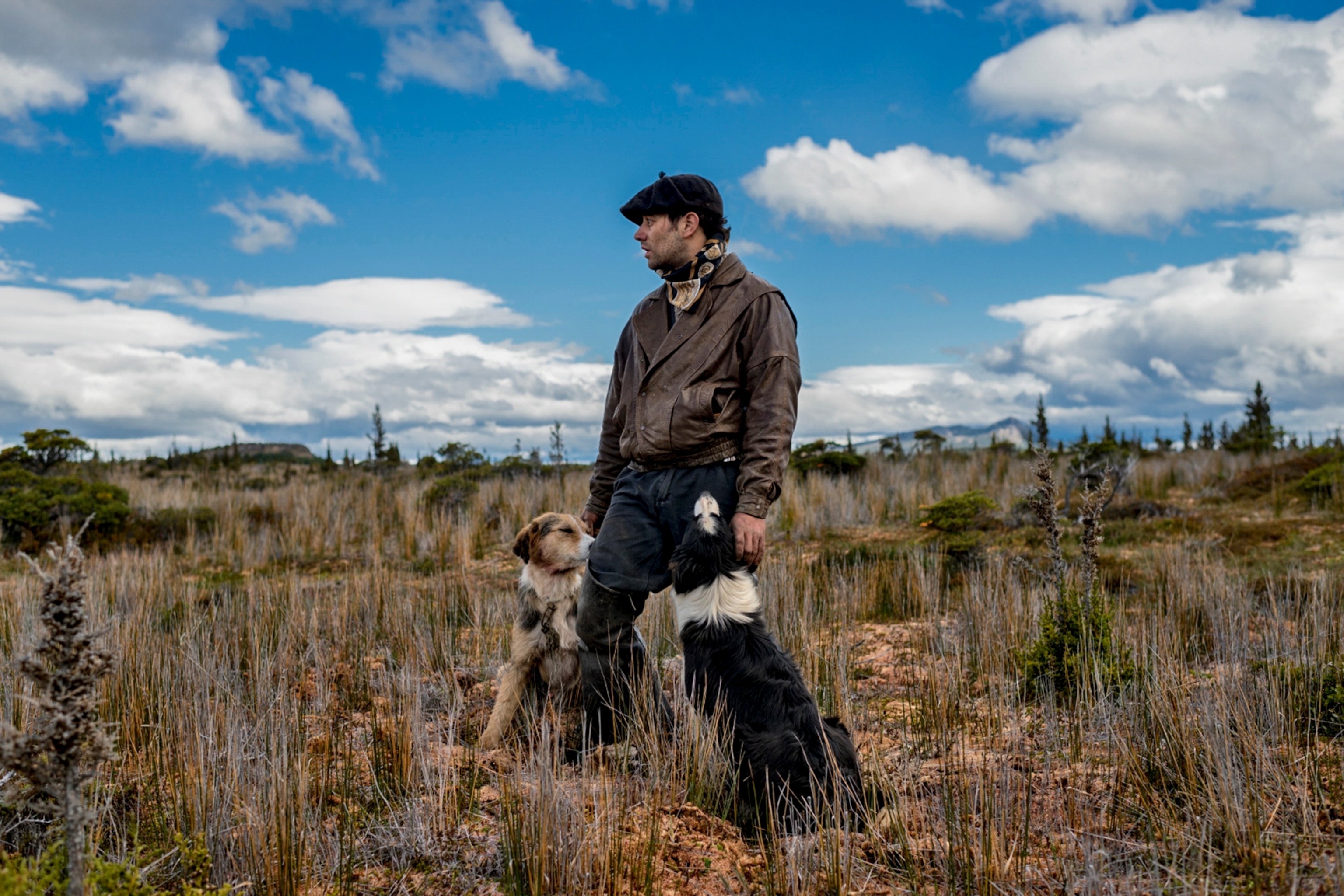 Sebastian Garcia on the one day trip from Estancia Mercedes to Estancia Ana Maria in the chilean Patagonia.