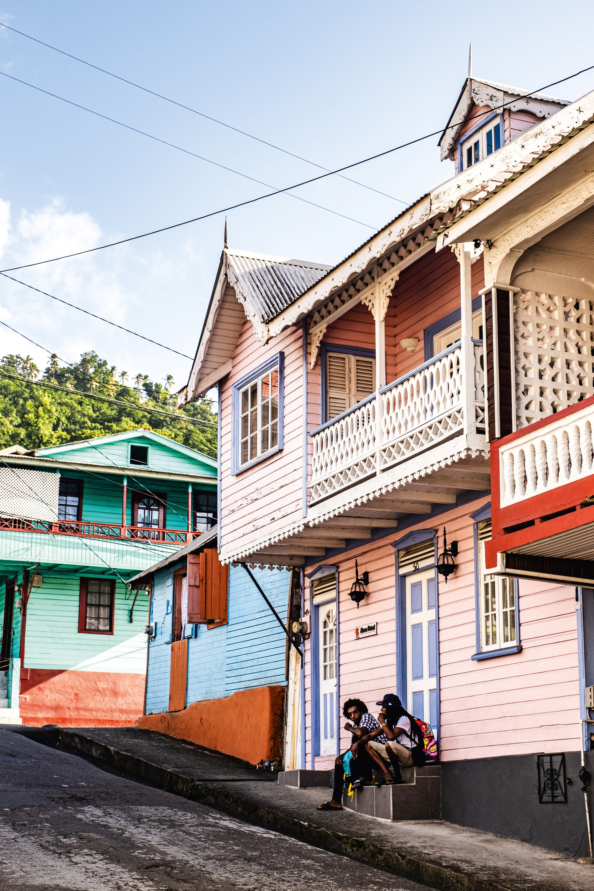 Houses in Soufriere