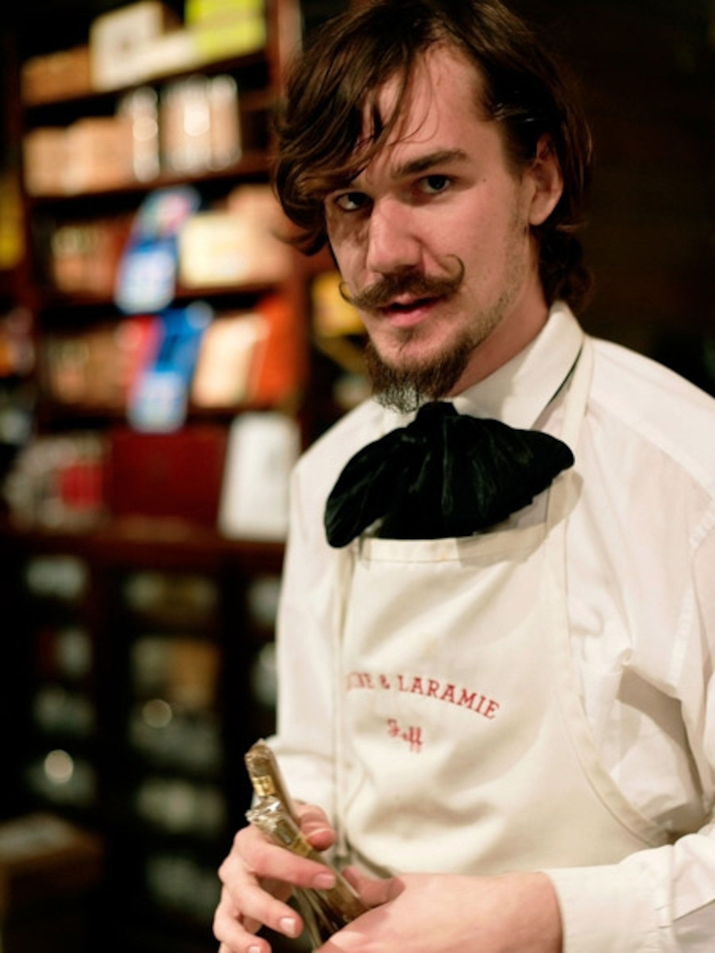 Cigar store, Racine & Laramie