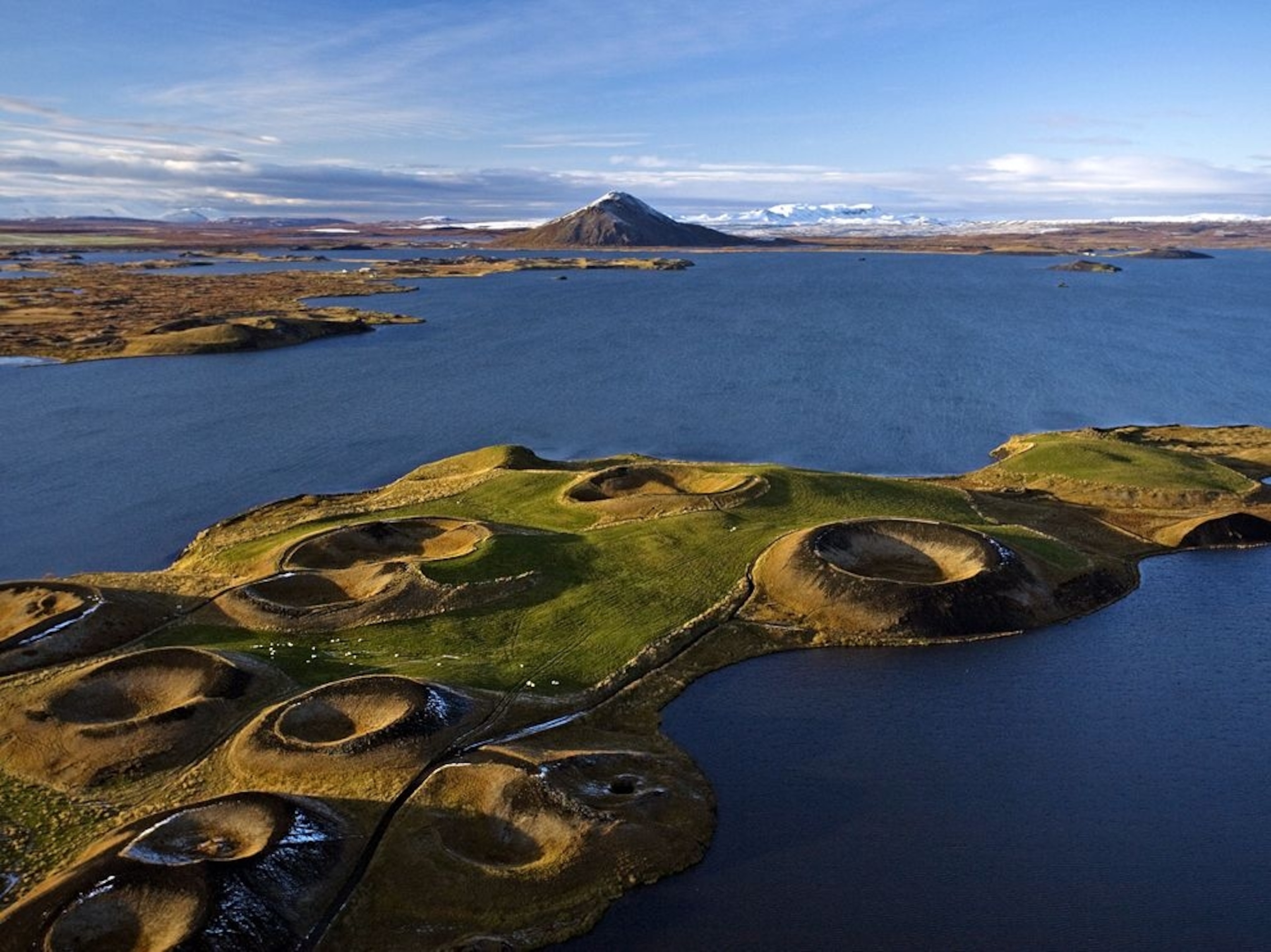 Lake Myvatn craters, Iceland