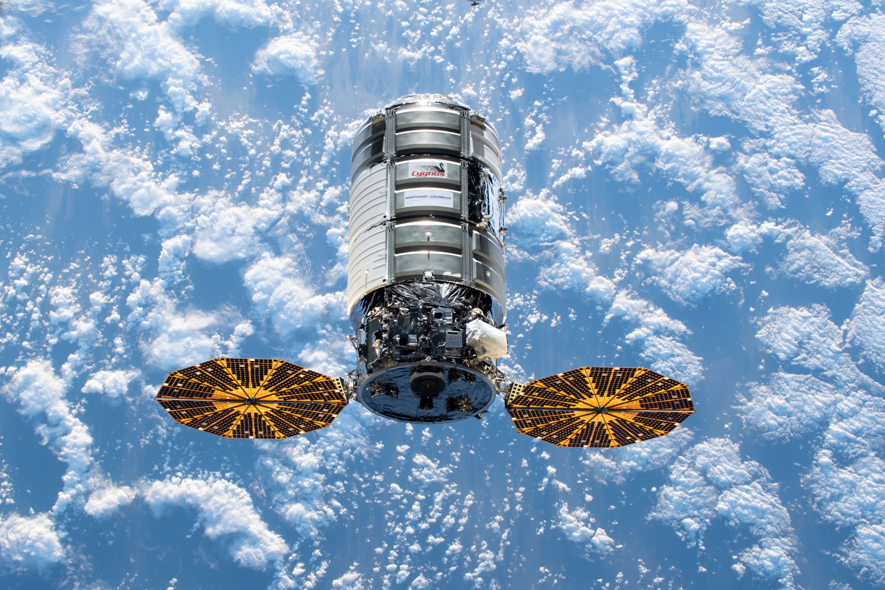 the US Cygnus space freighter