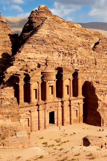 the temple Ed Deir in Petra