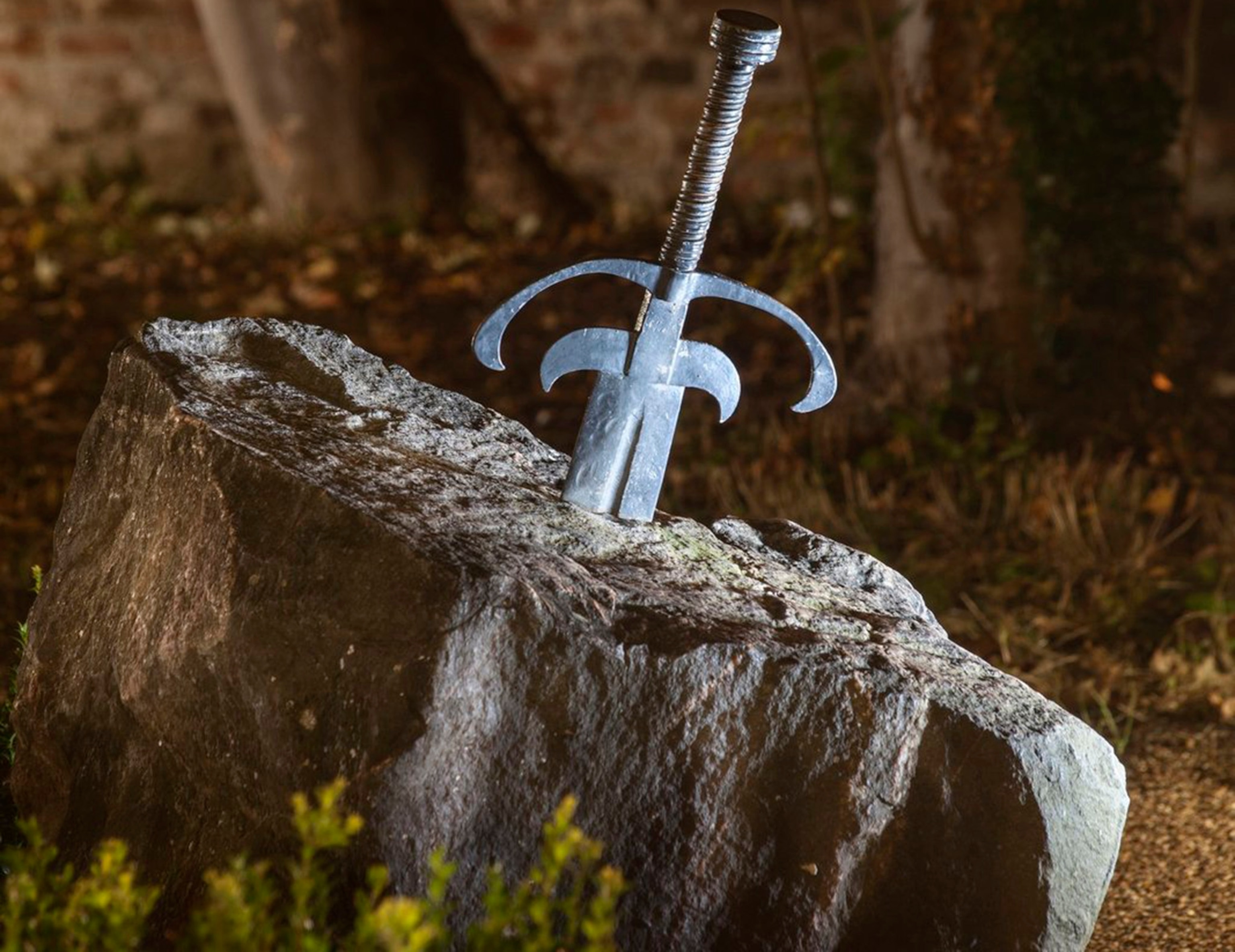 A sword is pictured.