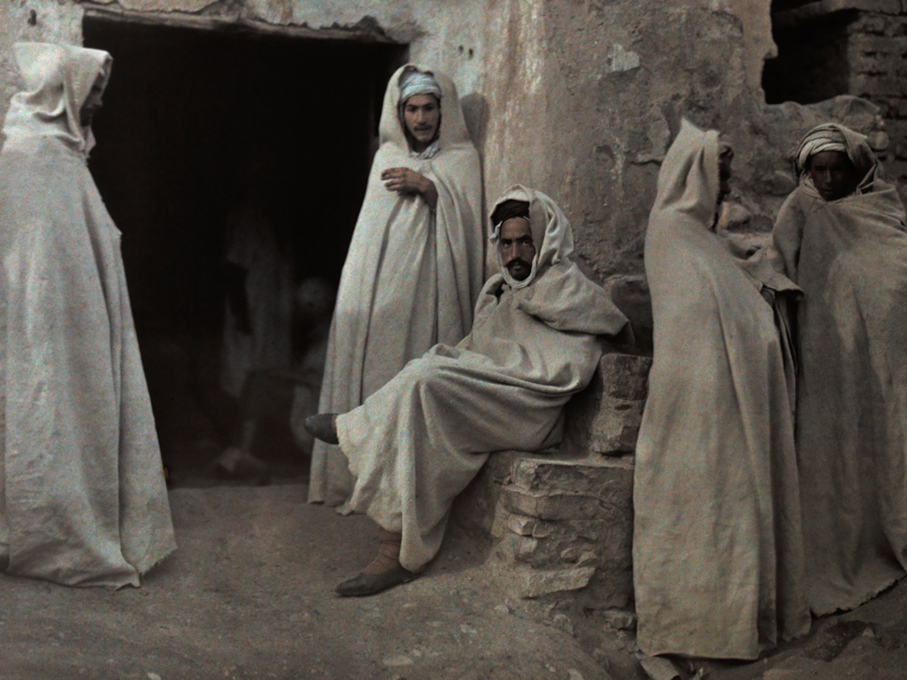 a group of men in Algeria