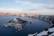 Oregon Crater Lake National Park Map