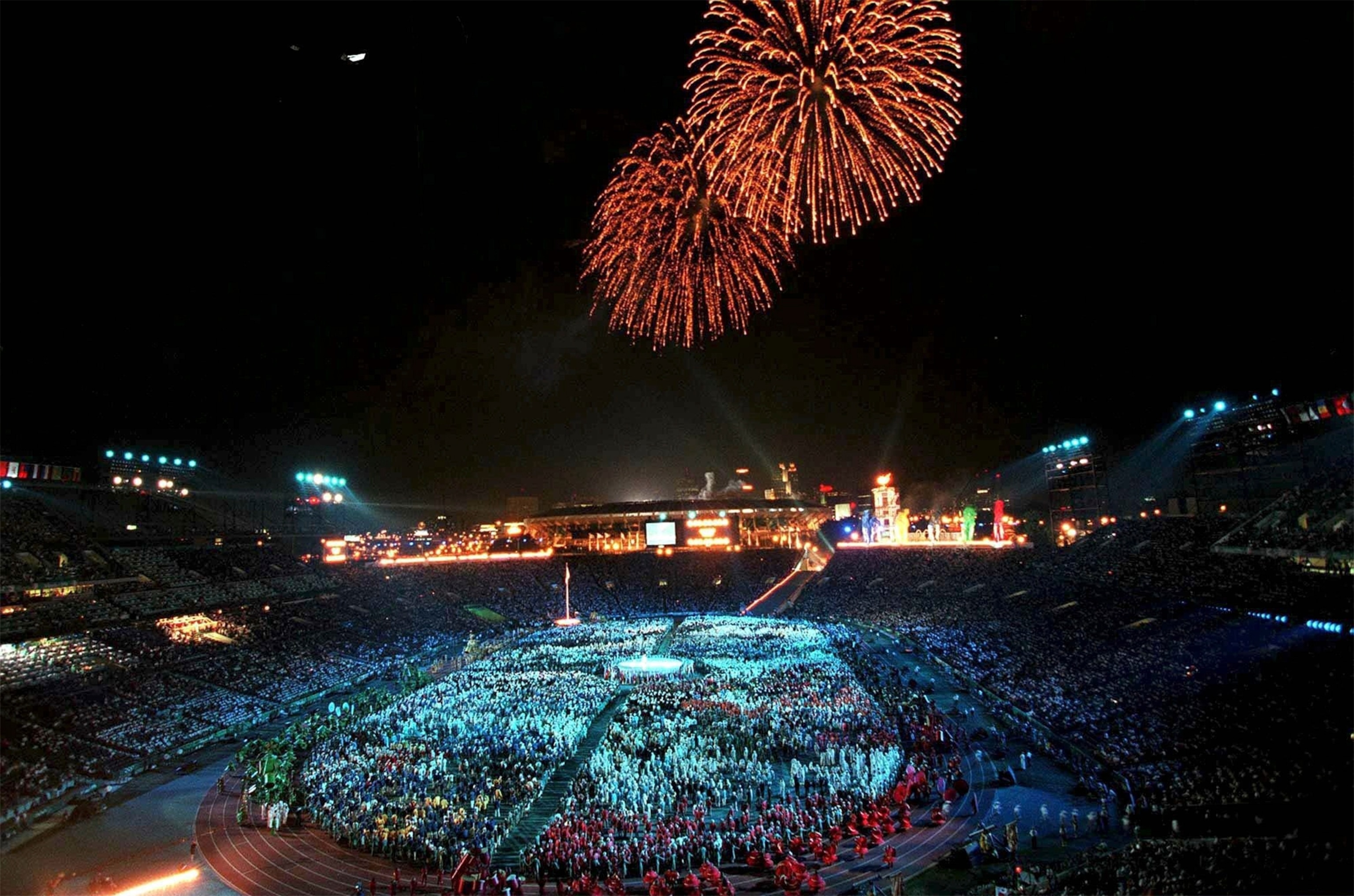 A general aerial view of the Olympic Stadium (L) and Aquatic Centre at the 2012 Olympic Park on June 28,2012 in Stratford,London,England. (Photo by Jason Hawkes/Getty Images)