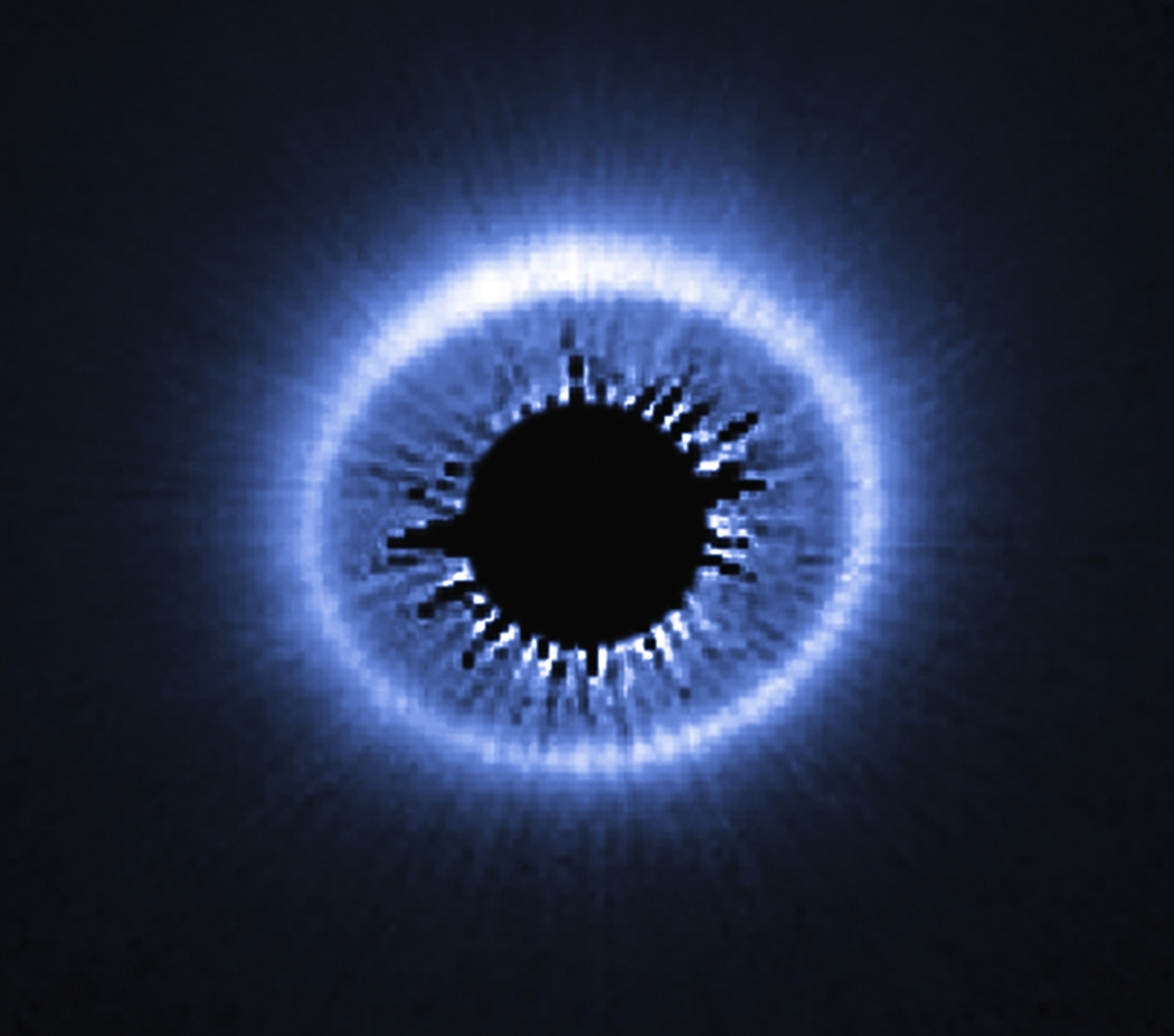 a circumstellar disk.