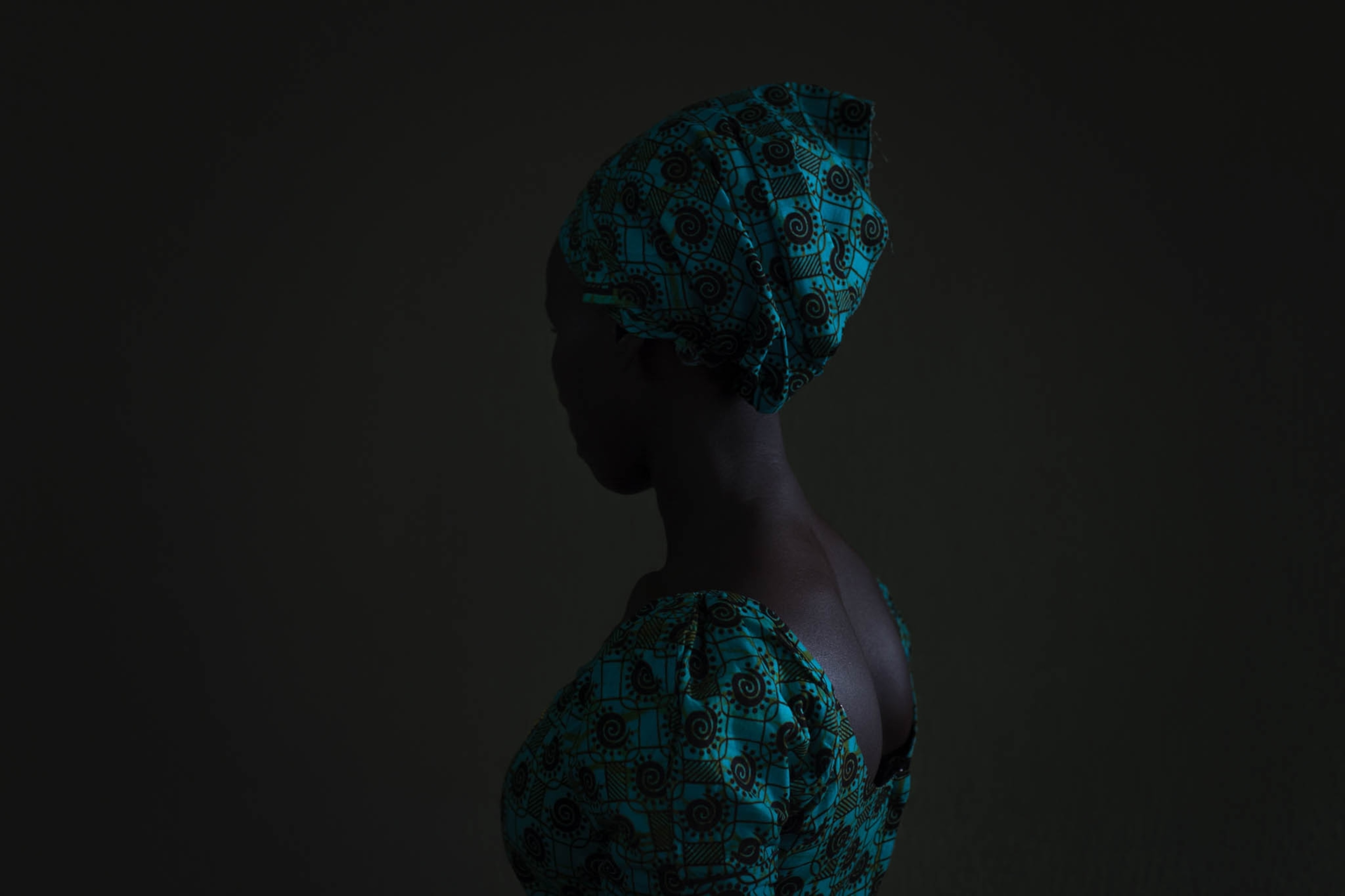 a Nigerian girl abducted by Boko Haram