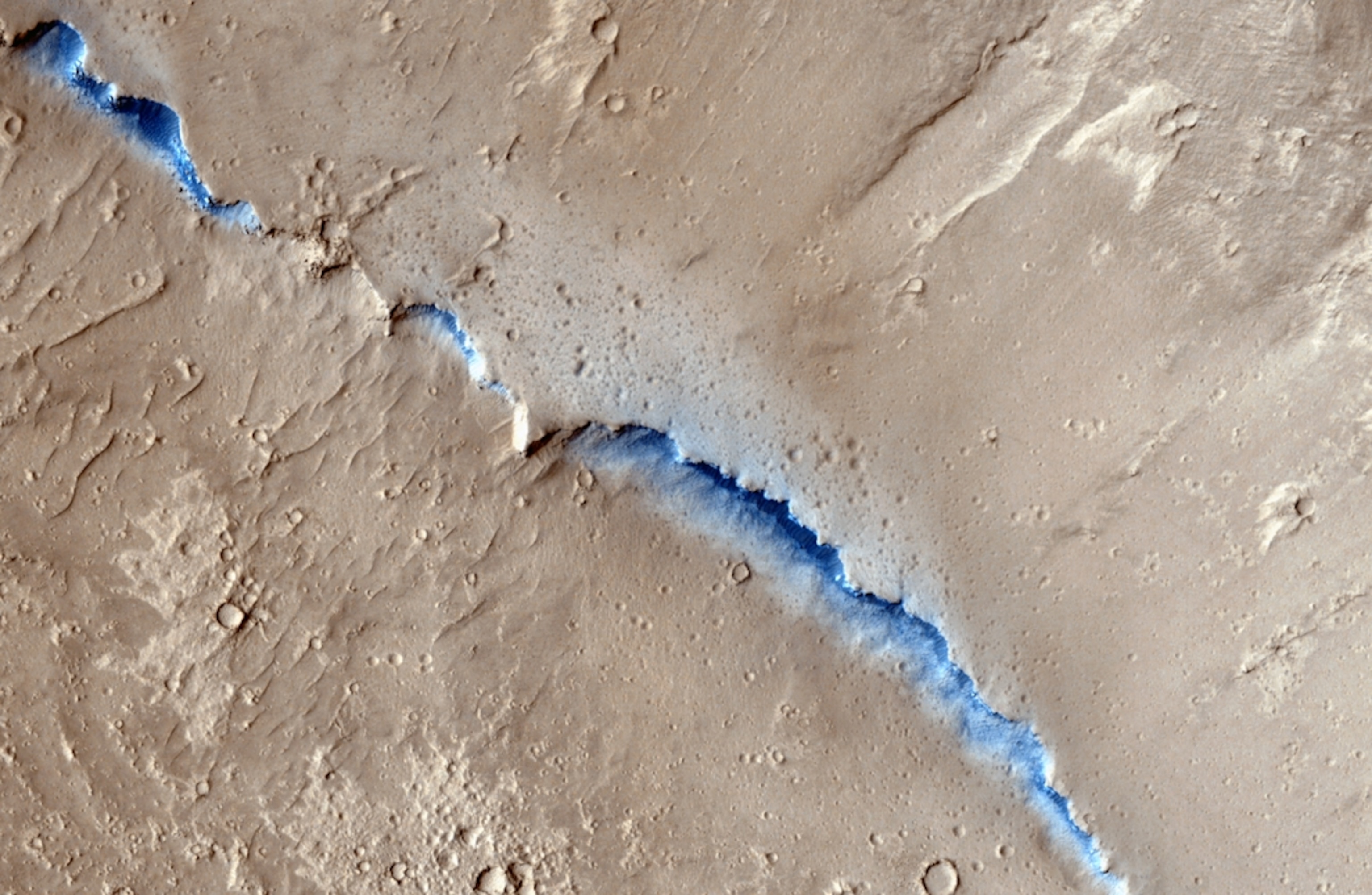 Picture from the Mars Reconnaissance Orbiter