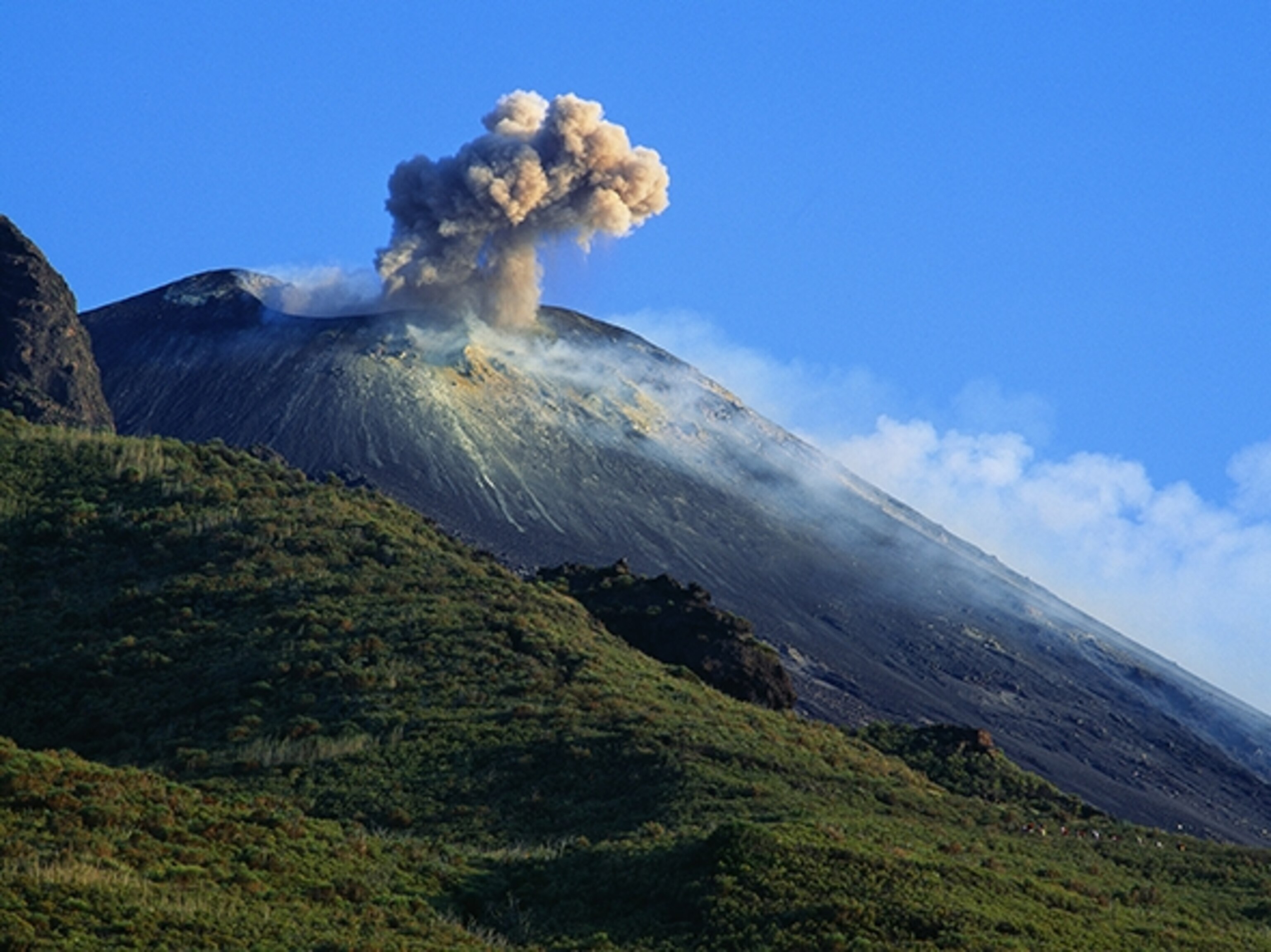 Under the volcano: hiking the ever active Mount Stromboli, in Sicily's Aeolian Islands (Photograph by Saffo Alessandro, SIME/eStock Photo)