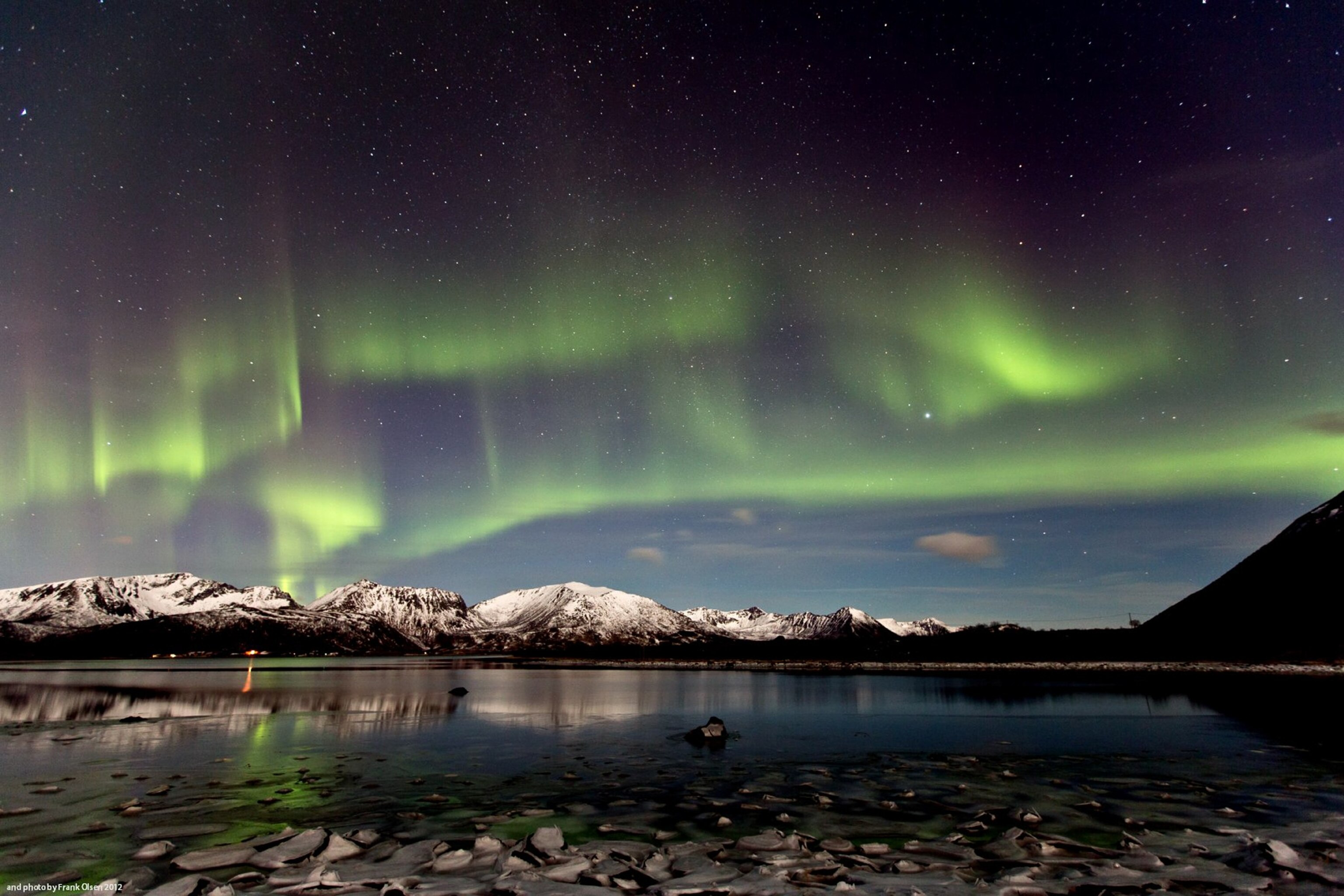 Aurora borealis picture - one of the best space pictures this week.