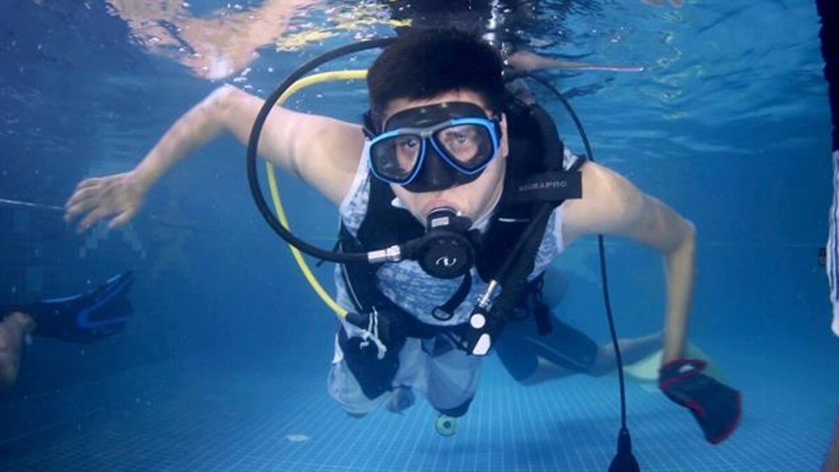 Watch Paraplegic Man Finds Freedom Through Scuba Diving