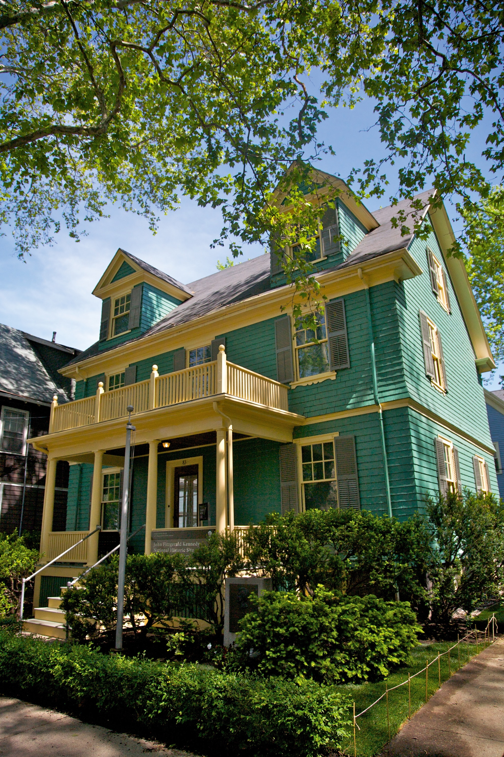 Blue house