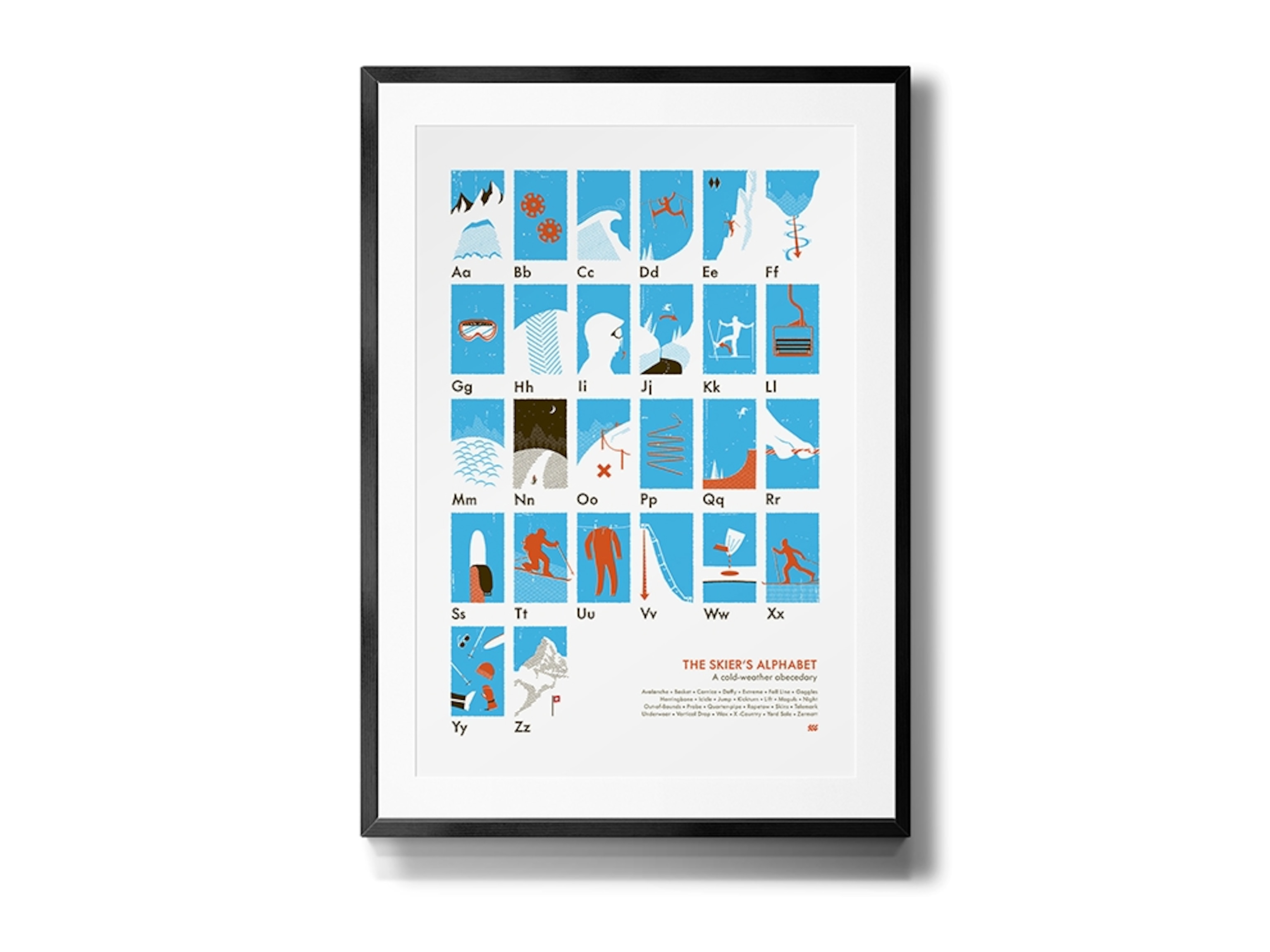 The Skier’s Alphabet